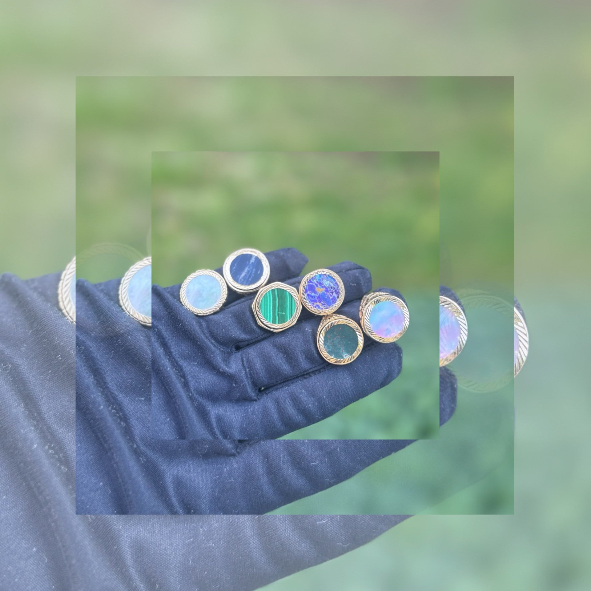 Rare Gold Rings with Natural Stones: One-of-a-Kind Elegance at Original Allure