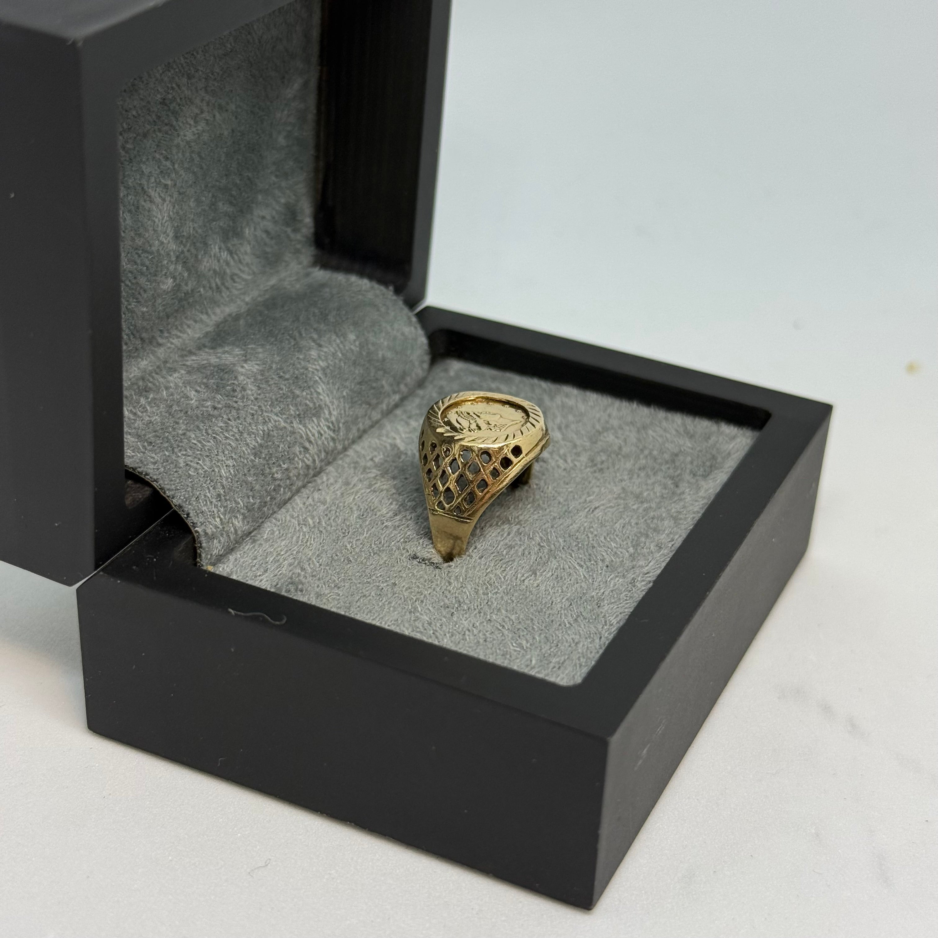9ct 1 Tallar Coin Ring