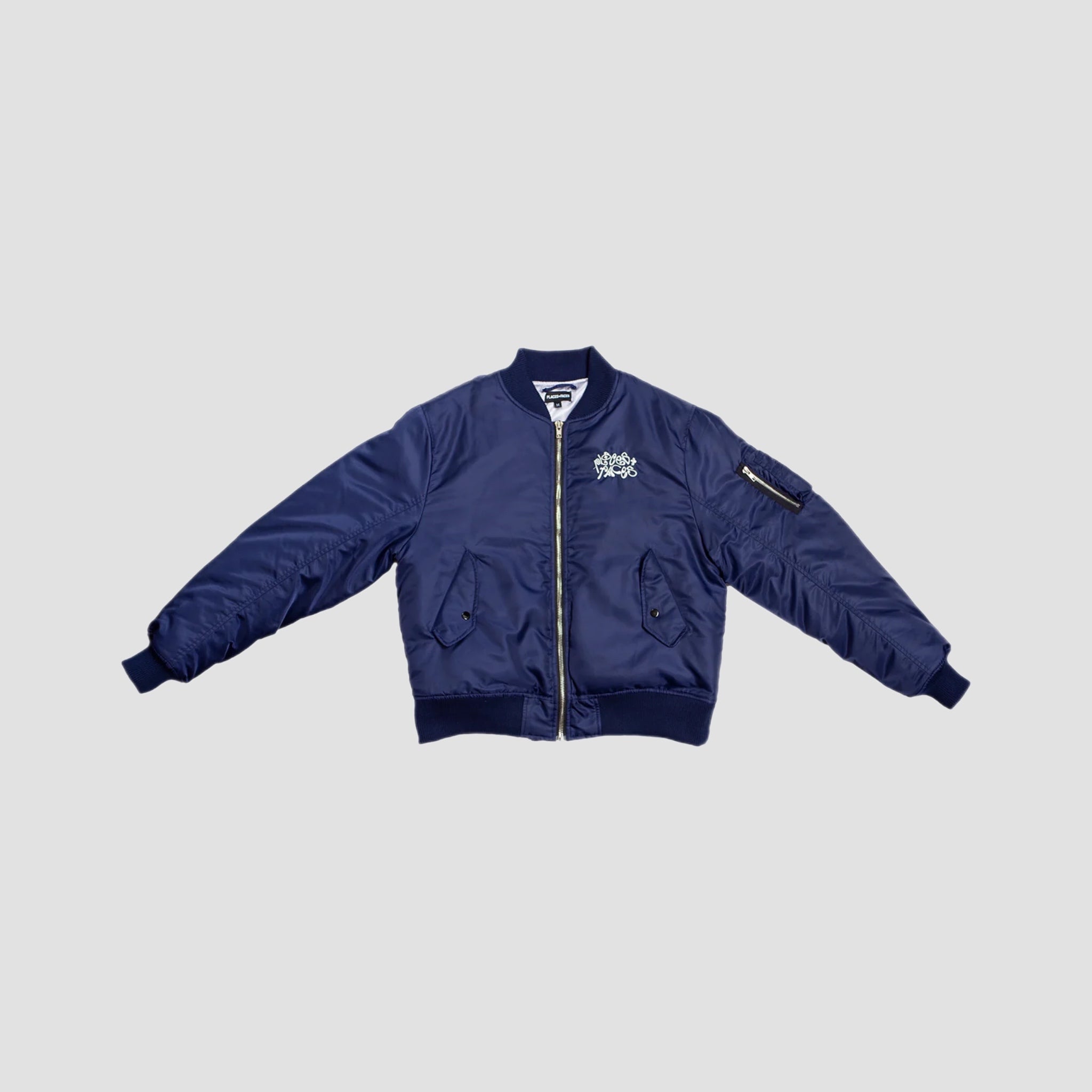 Places + Faces Angel MA-1 Bomber Jacket Original Allure