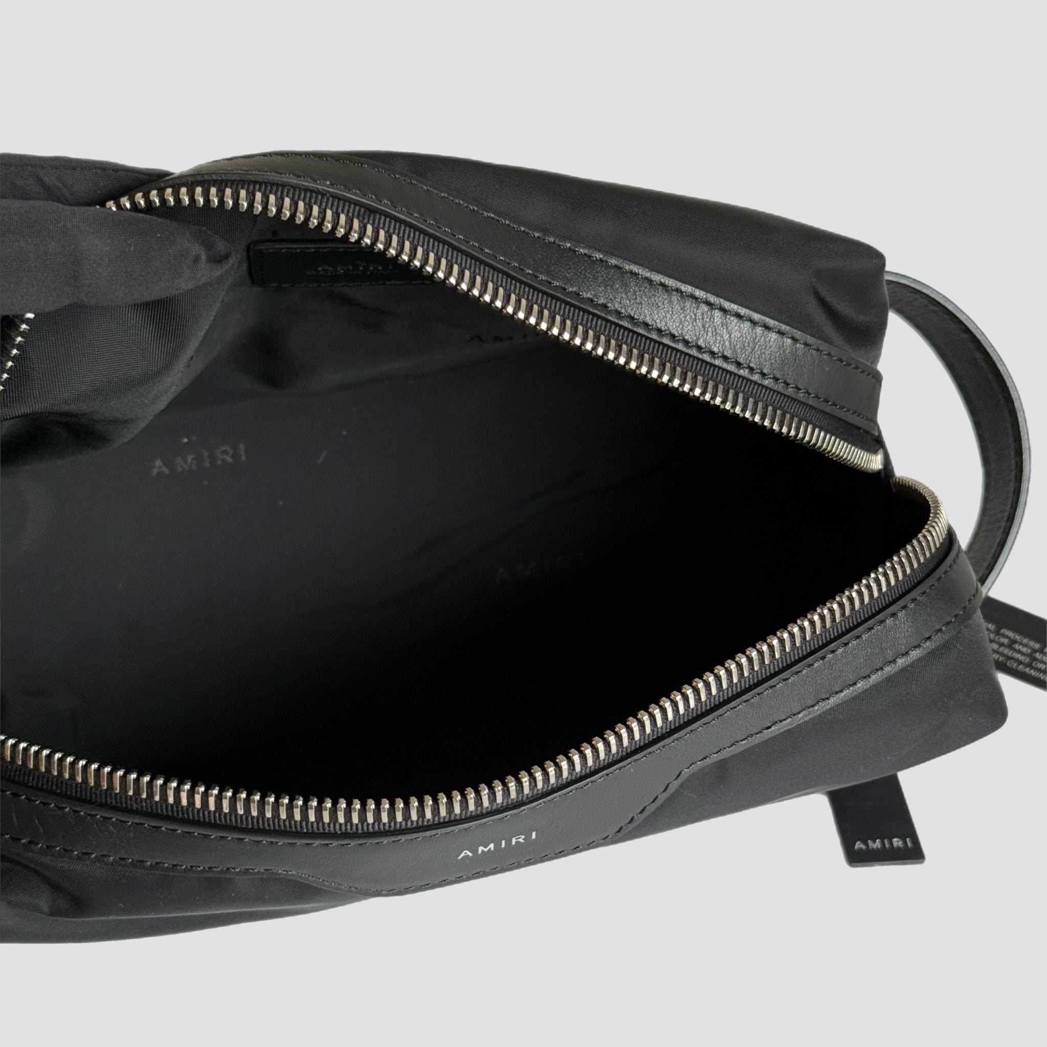 Amiri Logo Nylon Toiletry Wash Bag