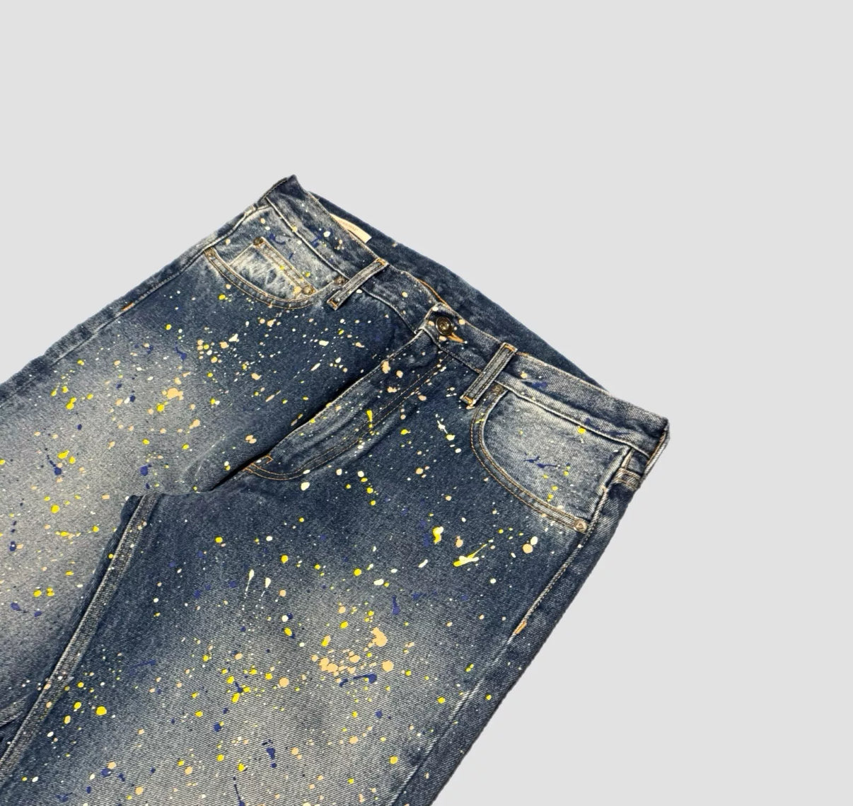 Off-White Paint Splatter Jeans