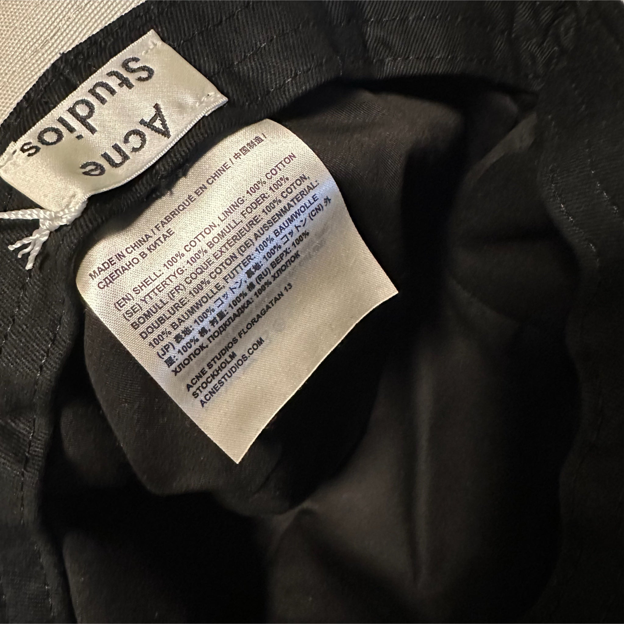 Acne Studios Brun Bucket Hat