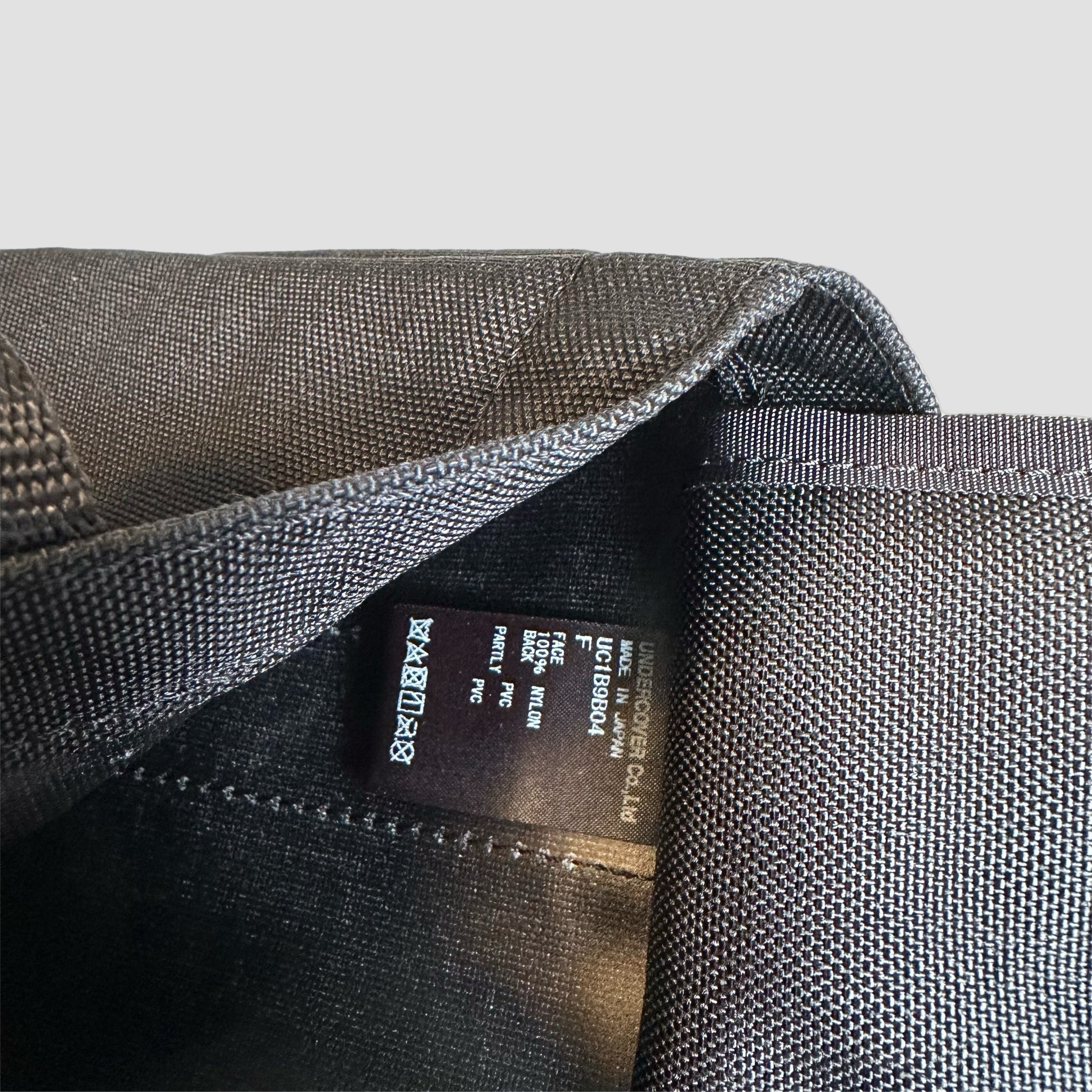 Undercover Jun Takashi Logo Print Canvas Tote Bag