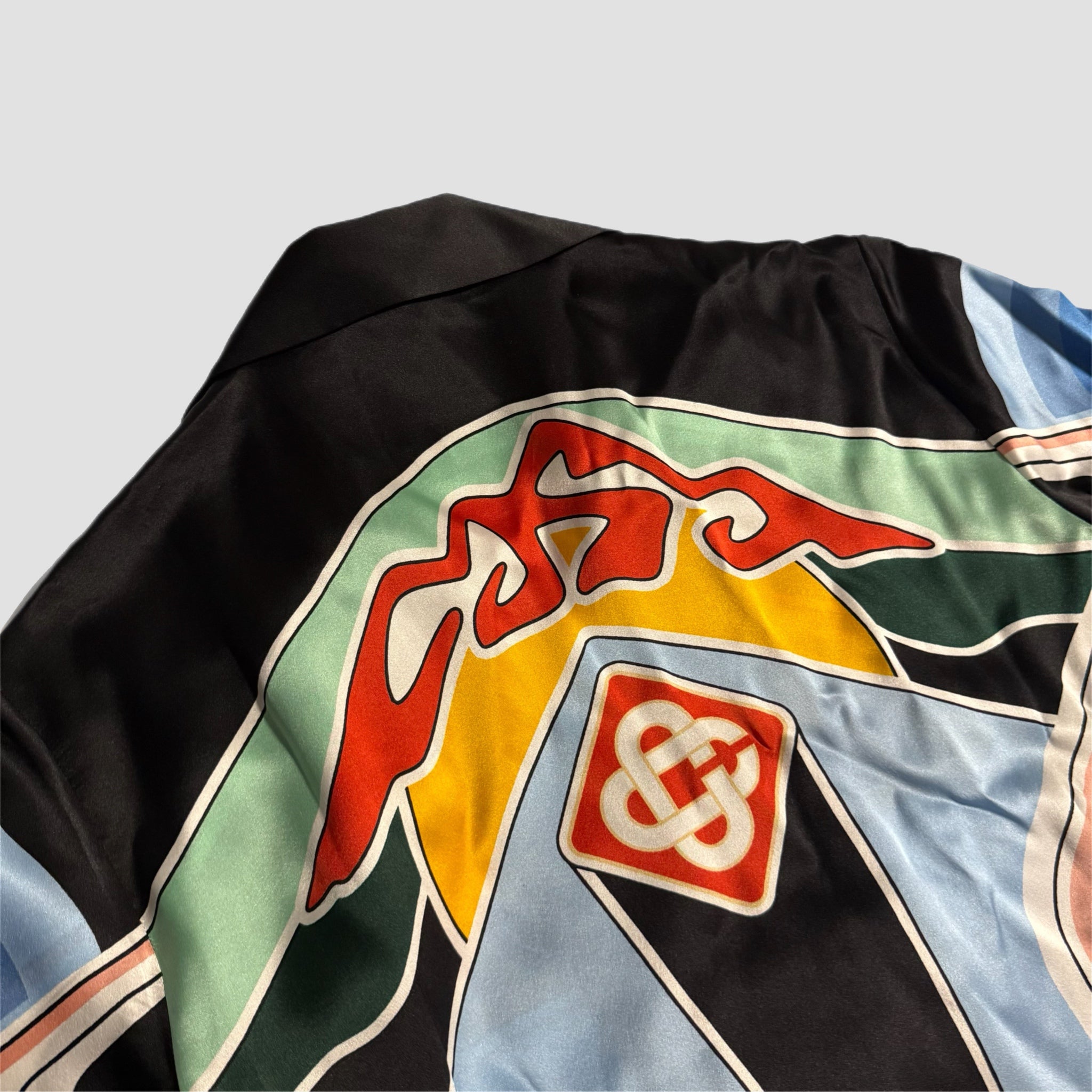 Casablanca Graphic Mountain Silk Shirt