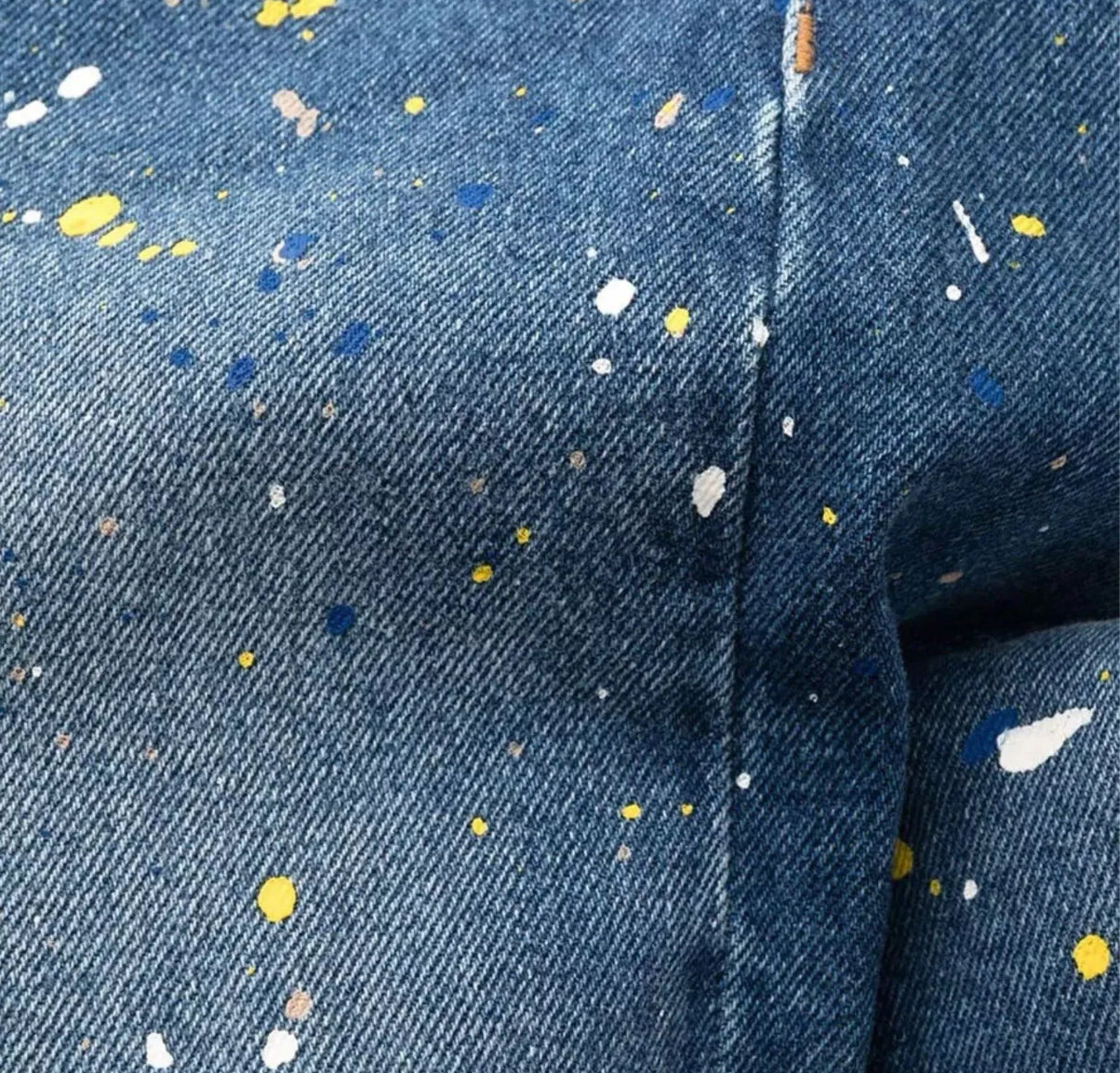 Off-White Paint Splatter Jeans
