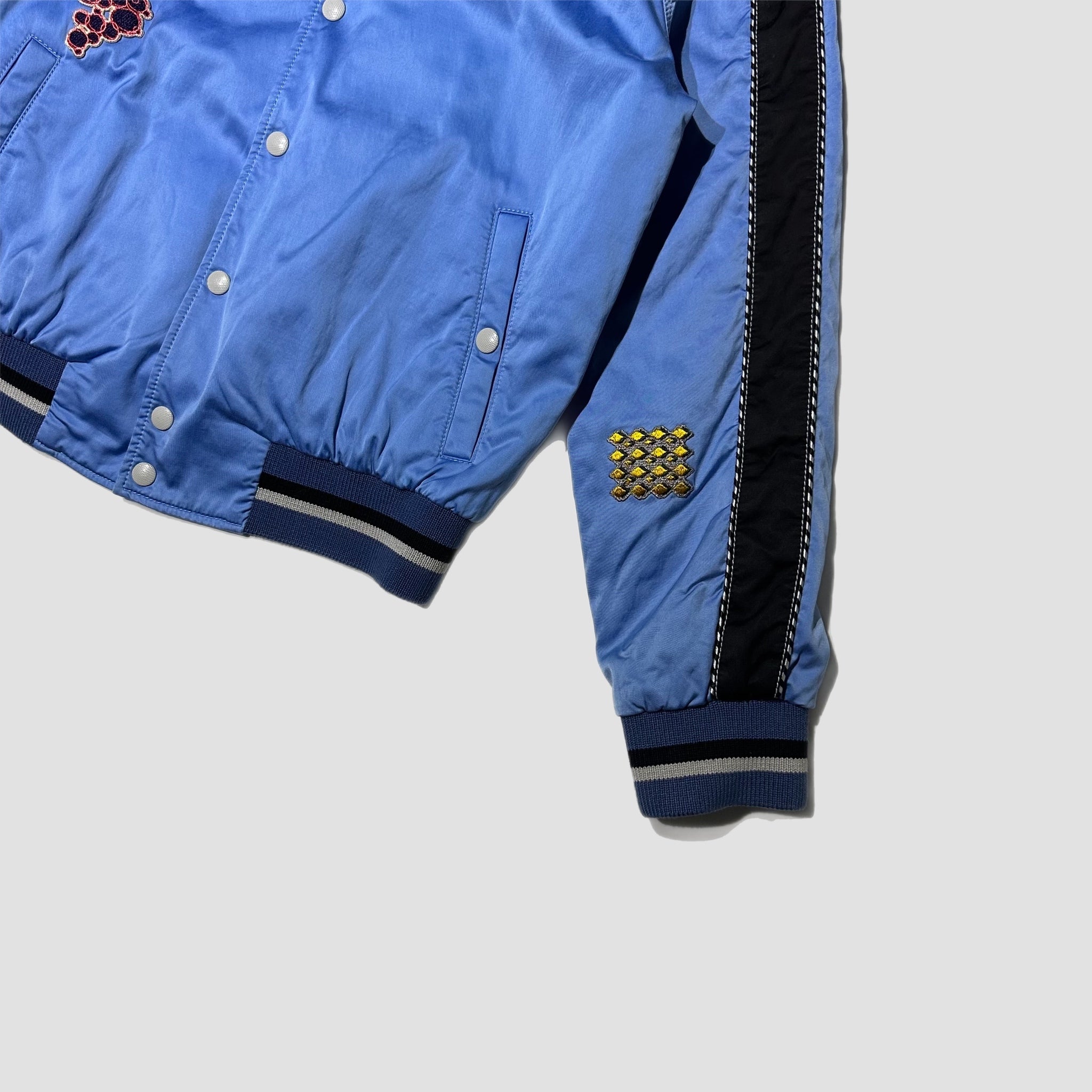 Lanvin Crane Embroidered Patch Souvineer Jacket Original Allure