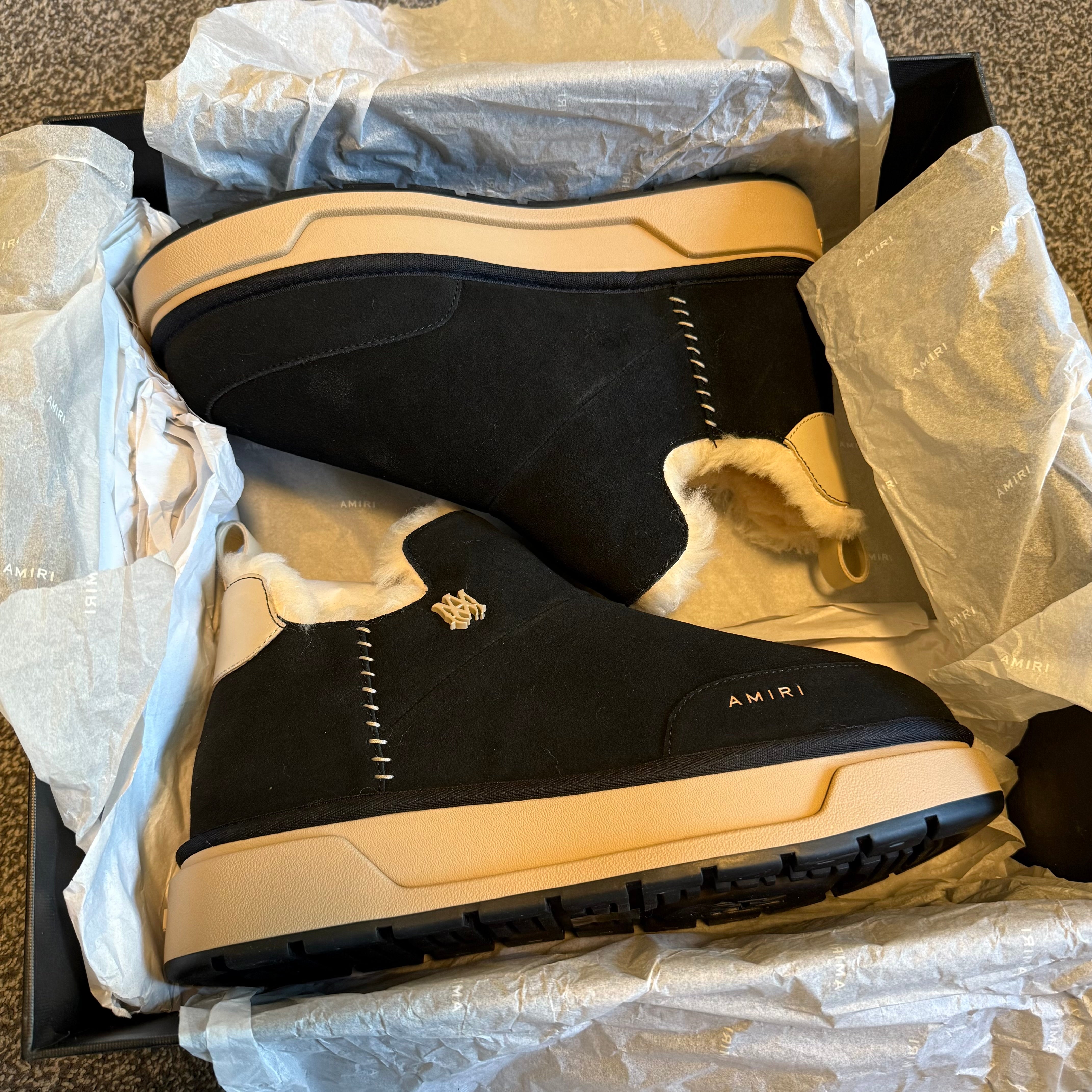 Amiri Malibu Boots Black