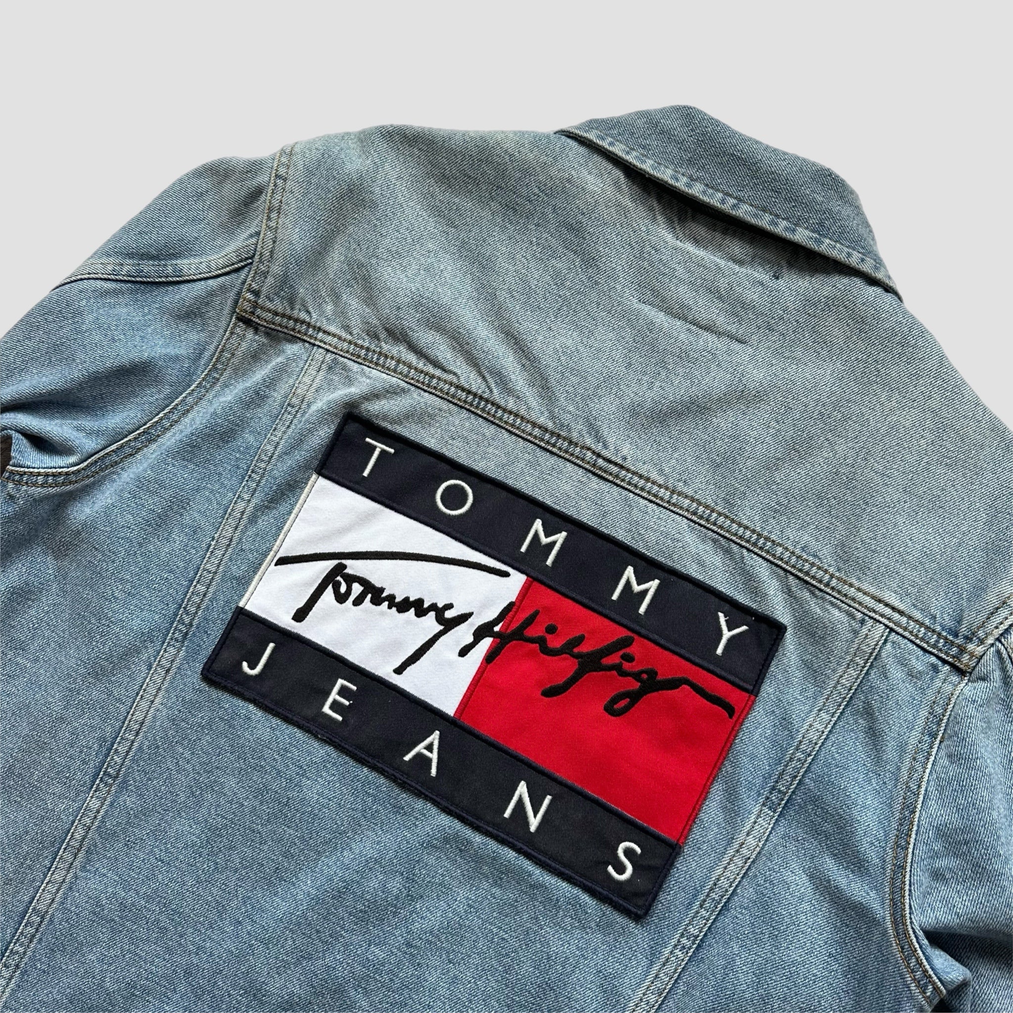 Tommy Jeans Flag Logo Denim Jacket