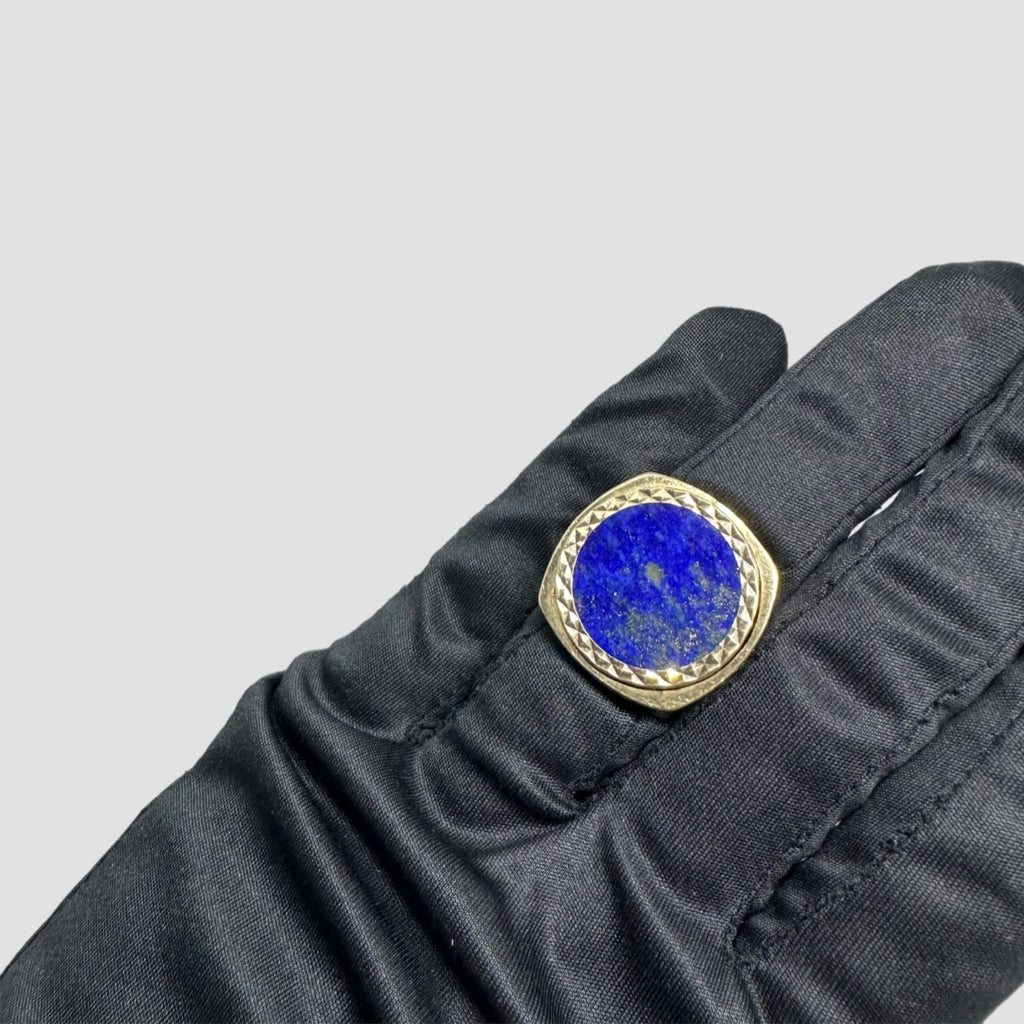 9ct Lapis Lazuli Full Sovereign