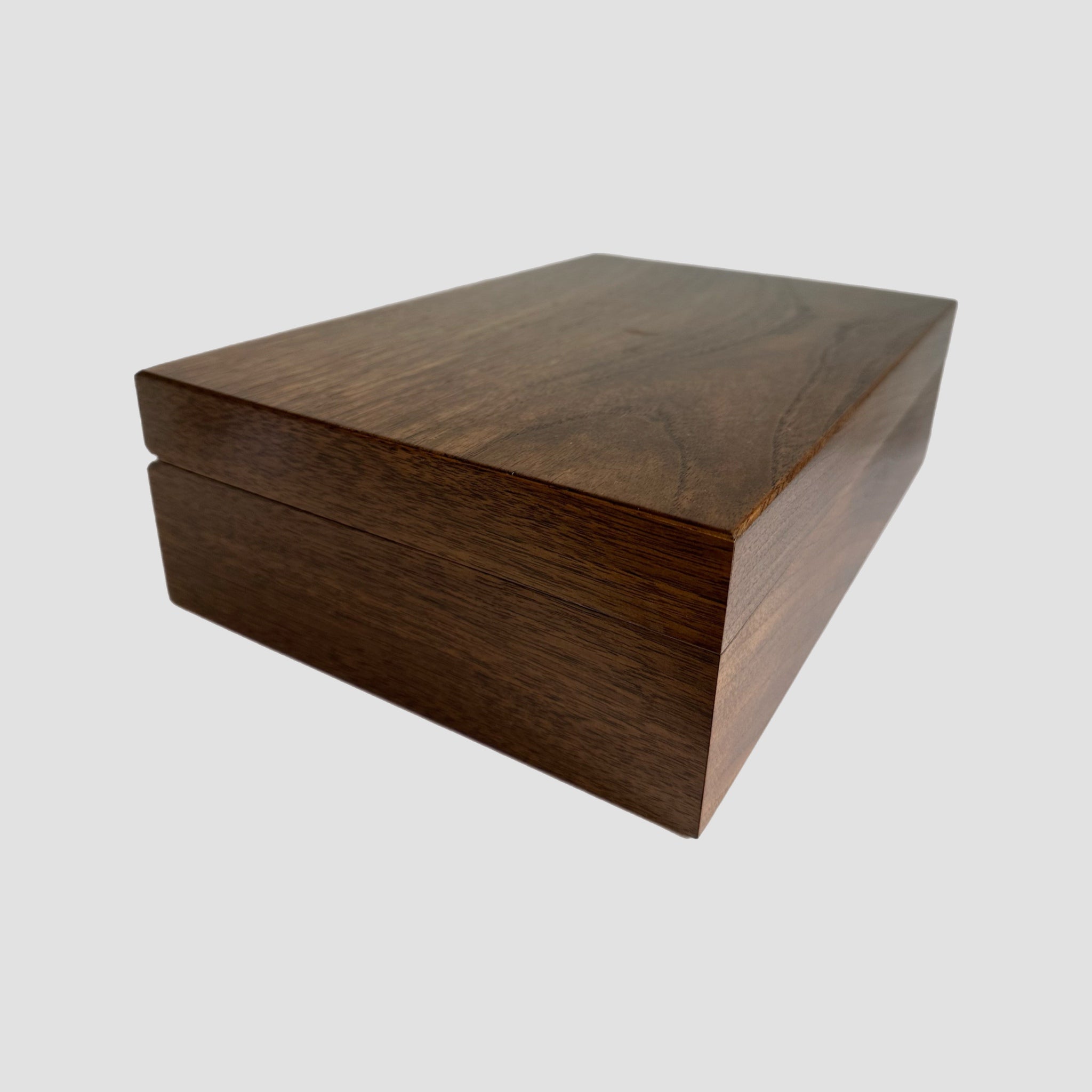 Handmade Walnut Jewellery Box Organiser