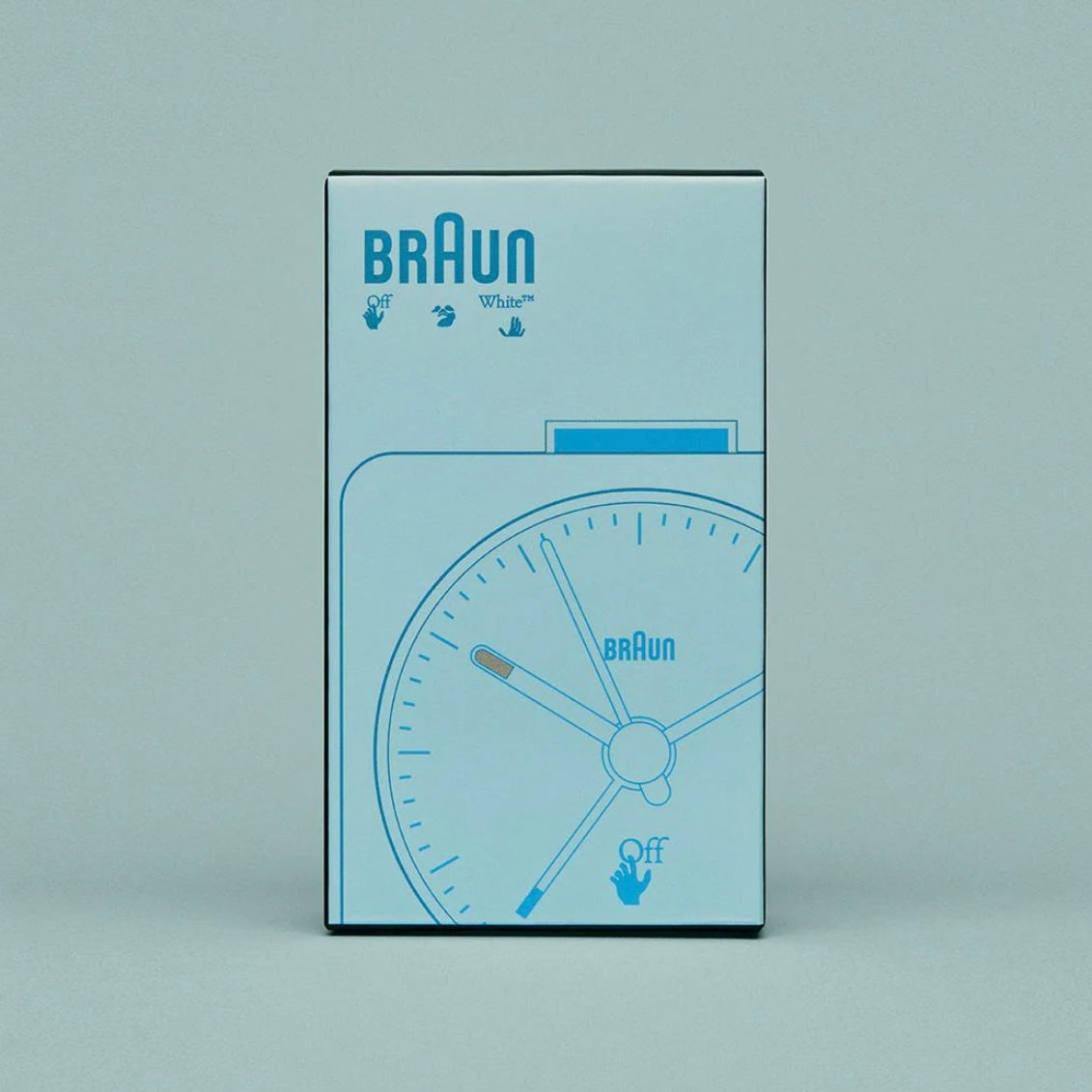 Off-White™ x Braun Limited Edition Classic Travel Analogue Alarm Clock