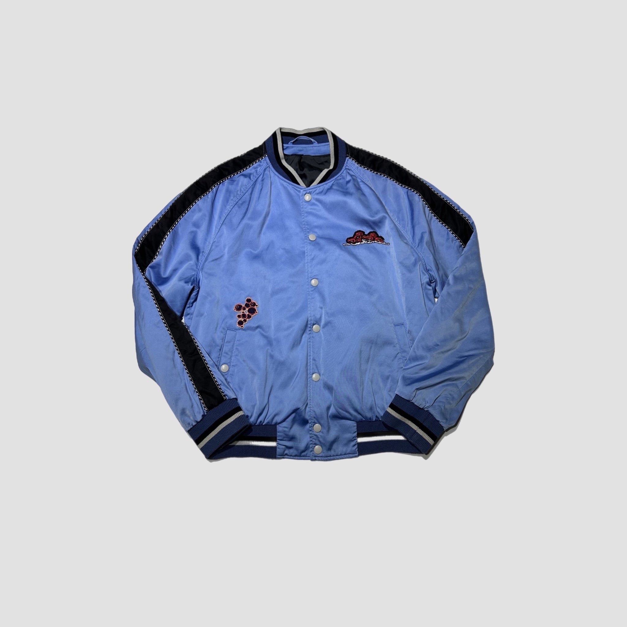 Lanvin Crane Embroidered Patch Souvineer Jacket Original Allure