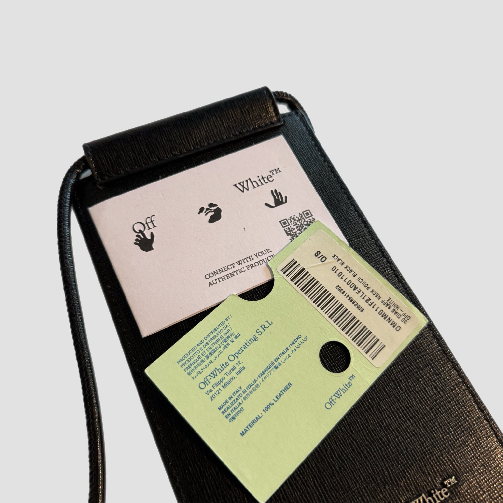 Off-White 3D Diag Neck Pouch