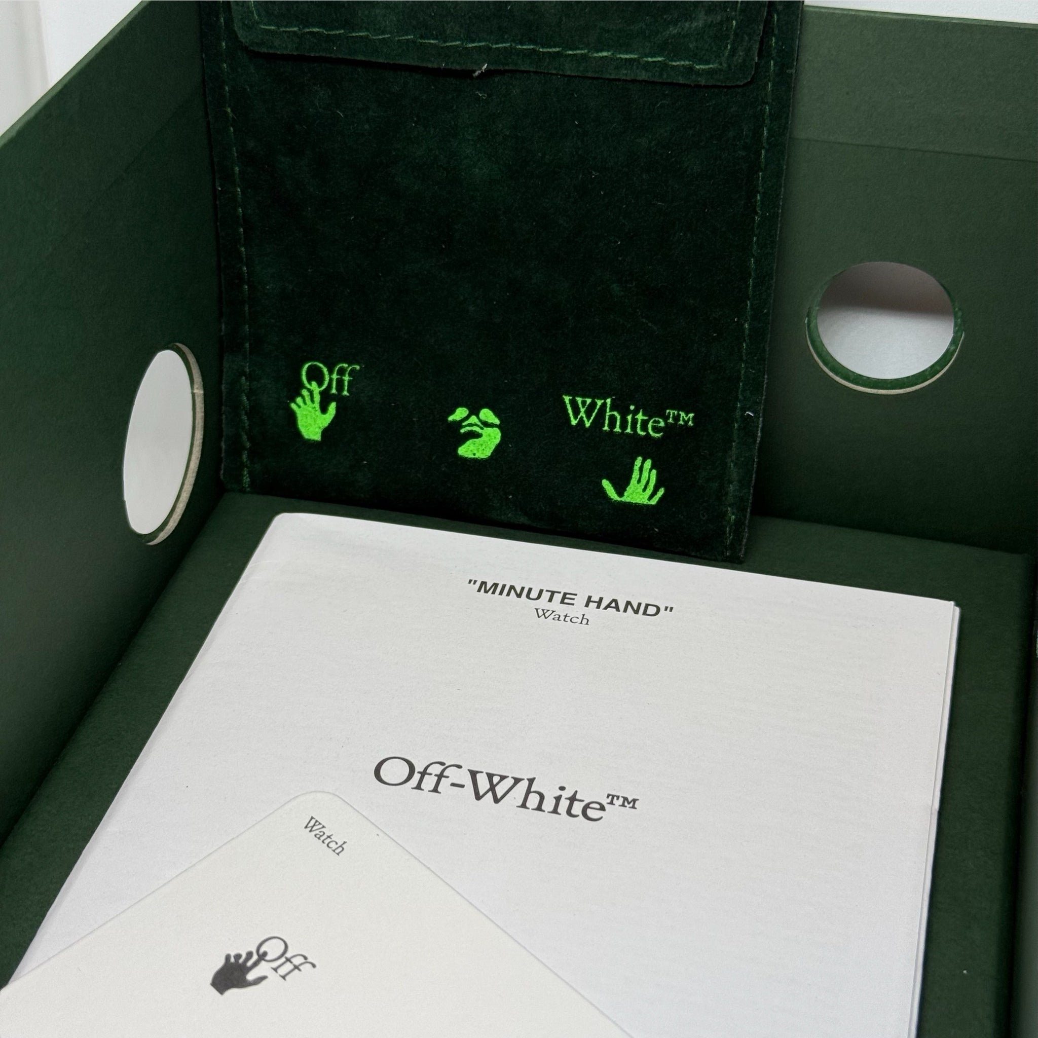 Off-White OW-01 Square Frame Automatic Watch