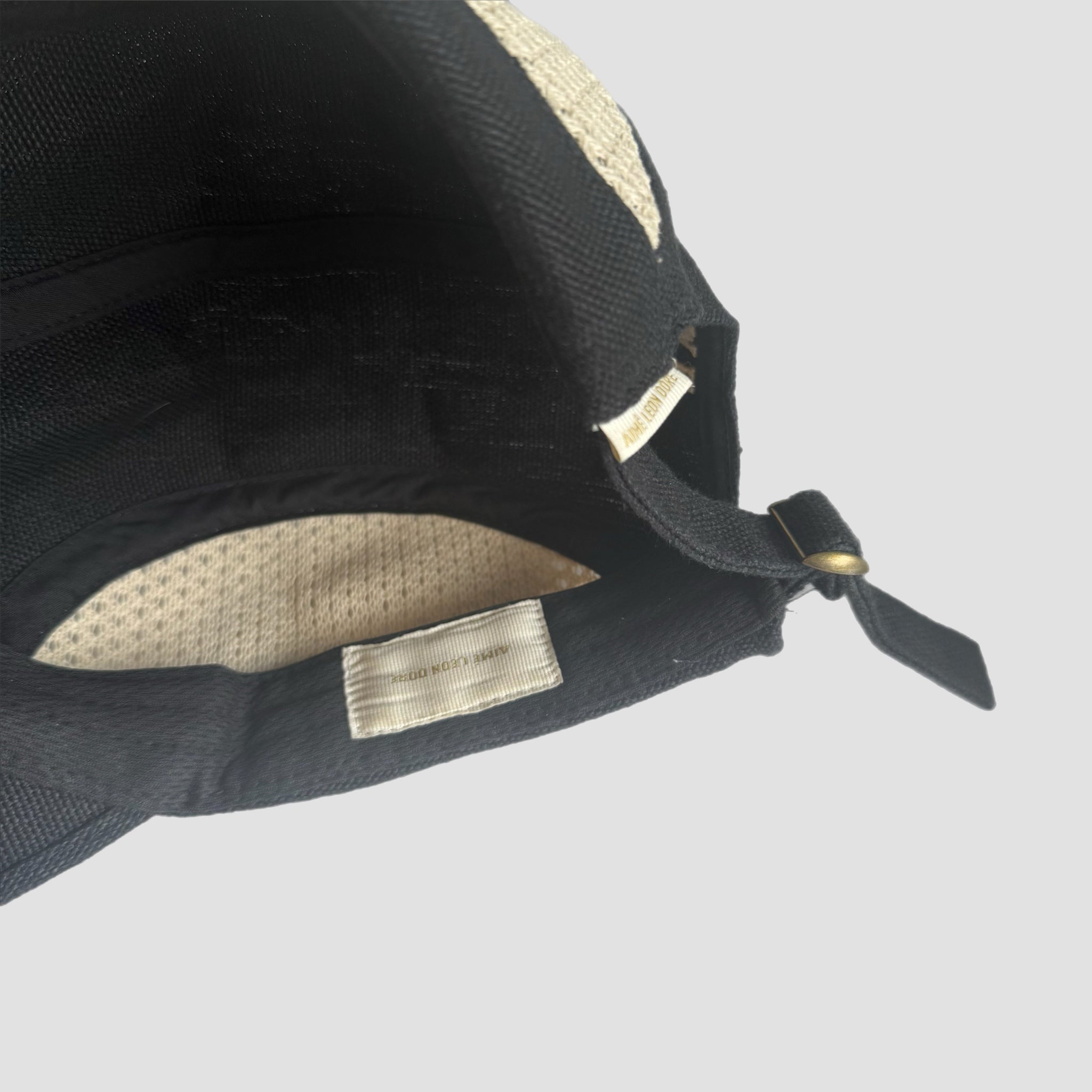Aime Leon Dore Raffia Hat Black