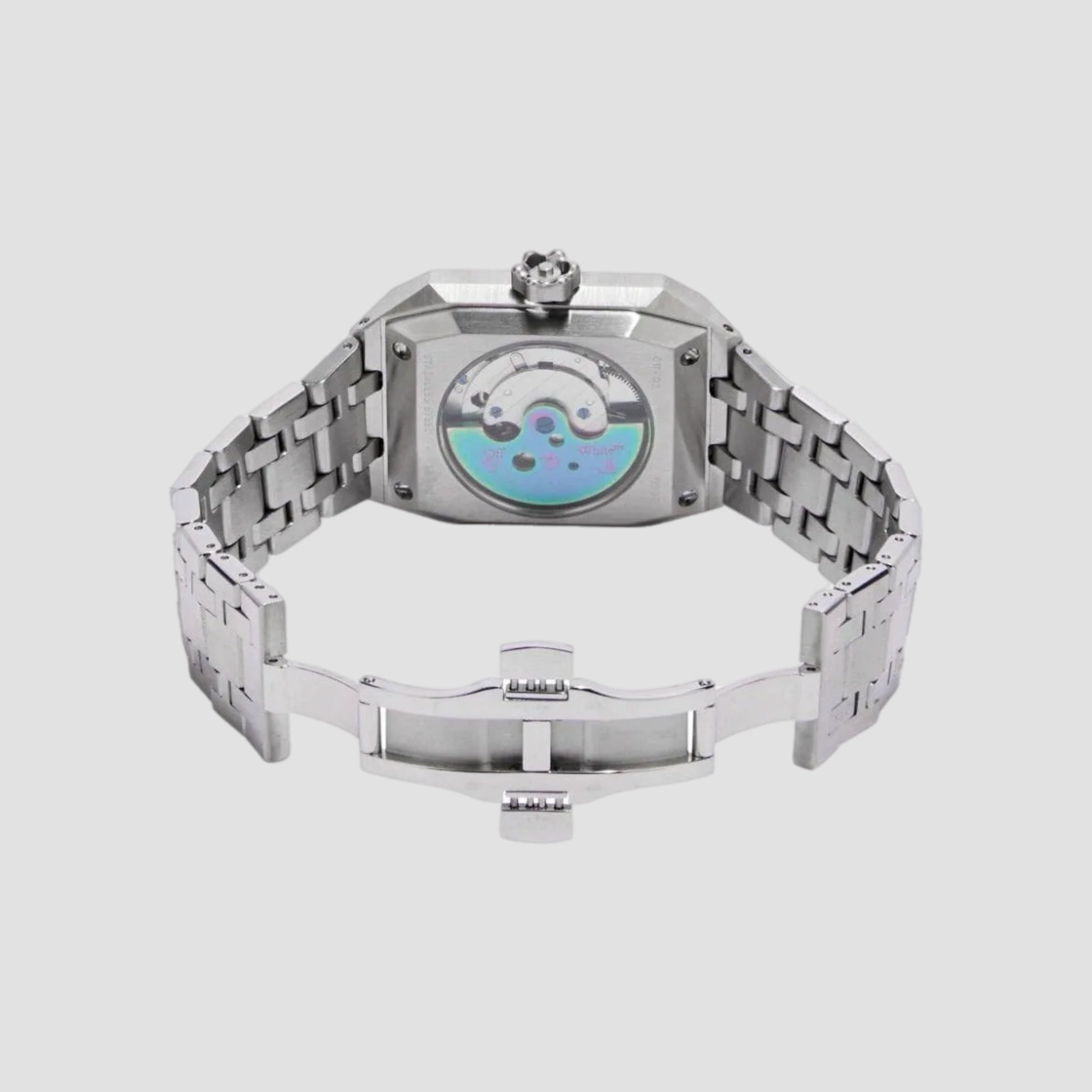 Off-White OW-01 Square Frame Automatic Watch