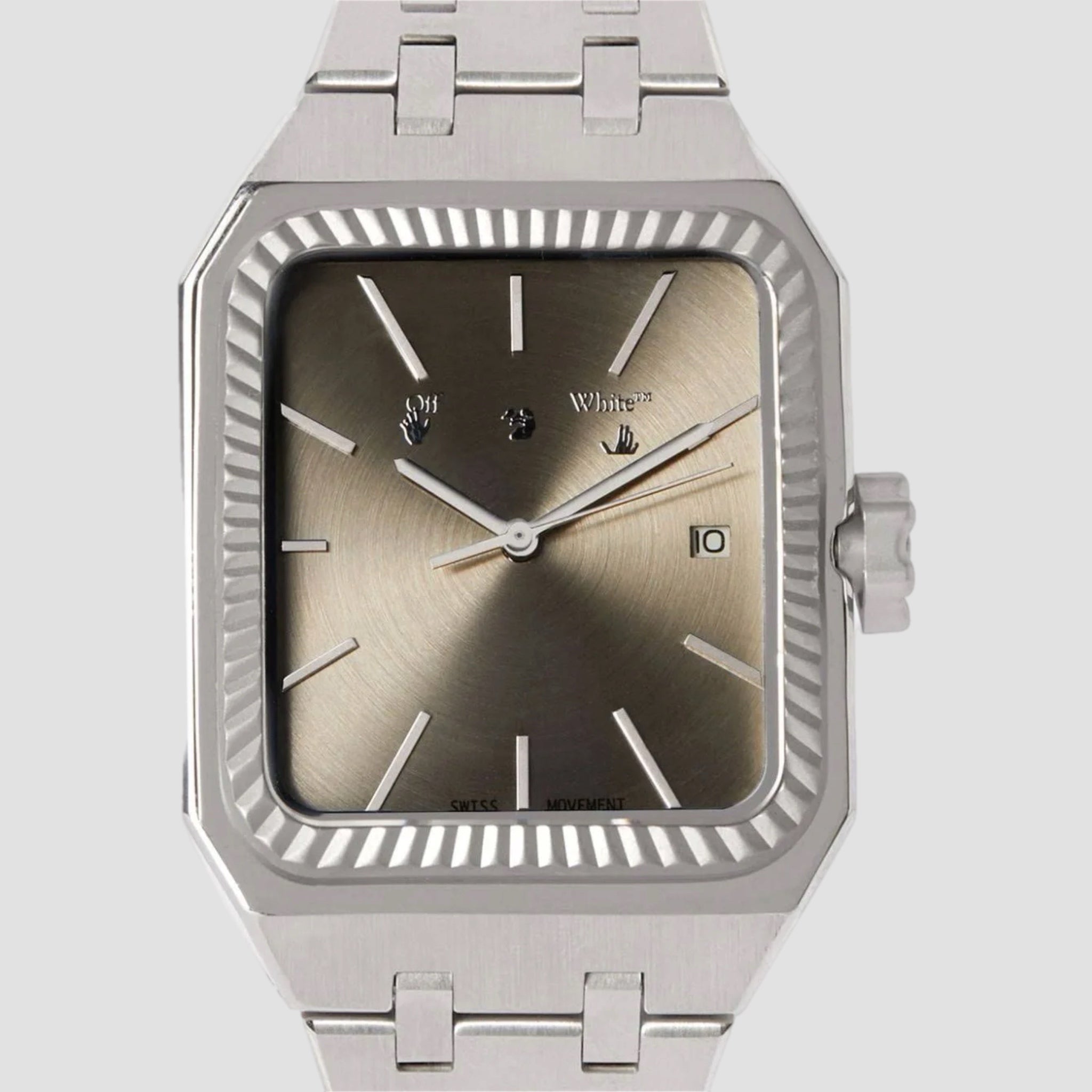 Off-White OW-01 Square Frame Automatic Watch