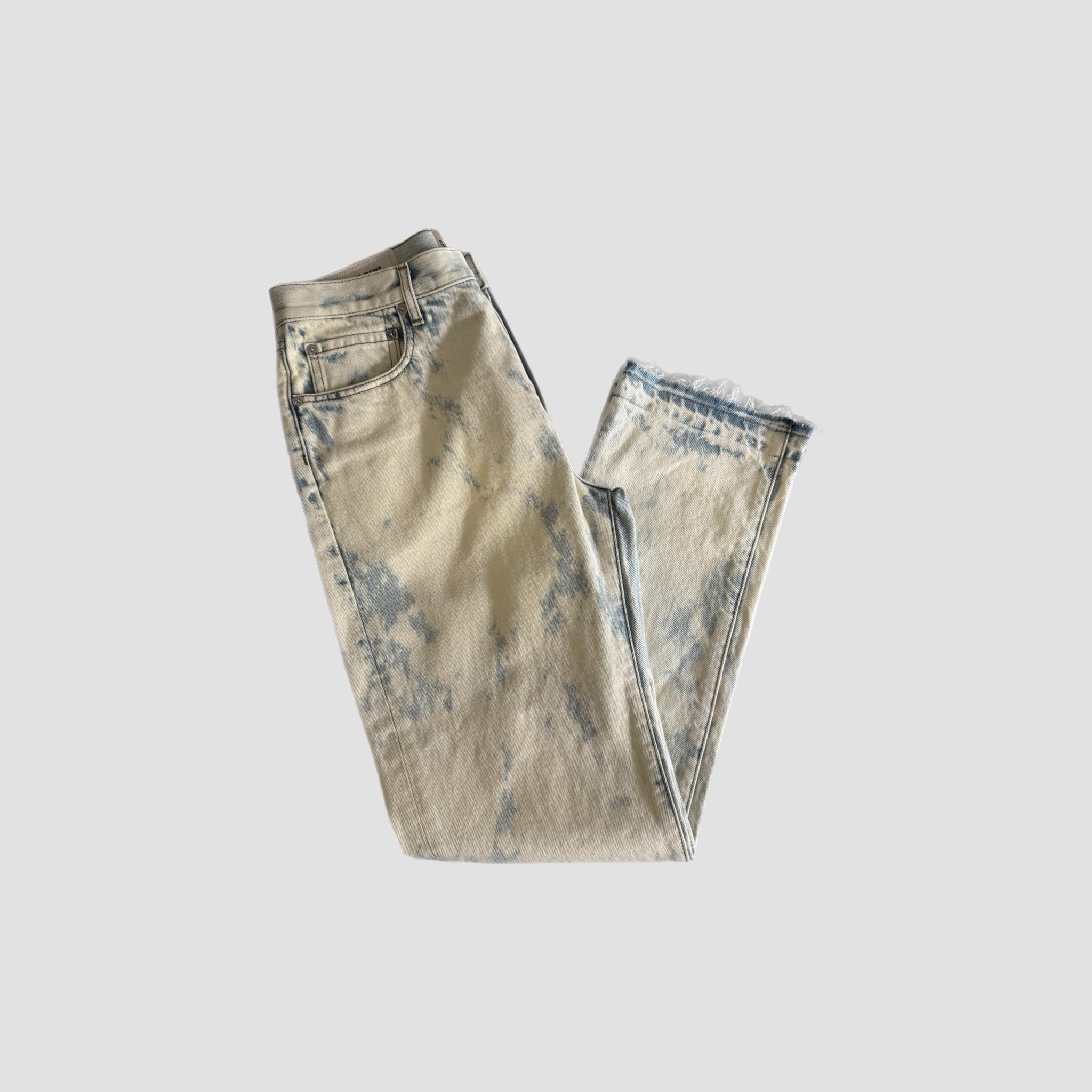 Gallery Dept Bleached Straight Leg Jeans
