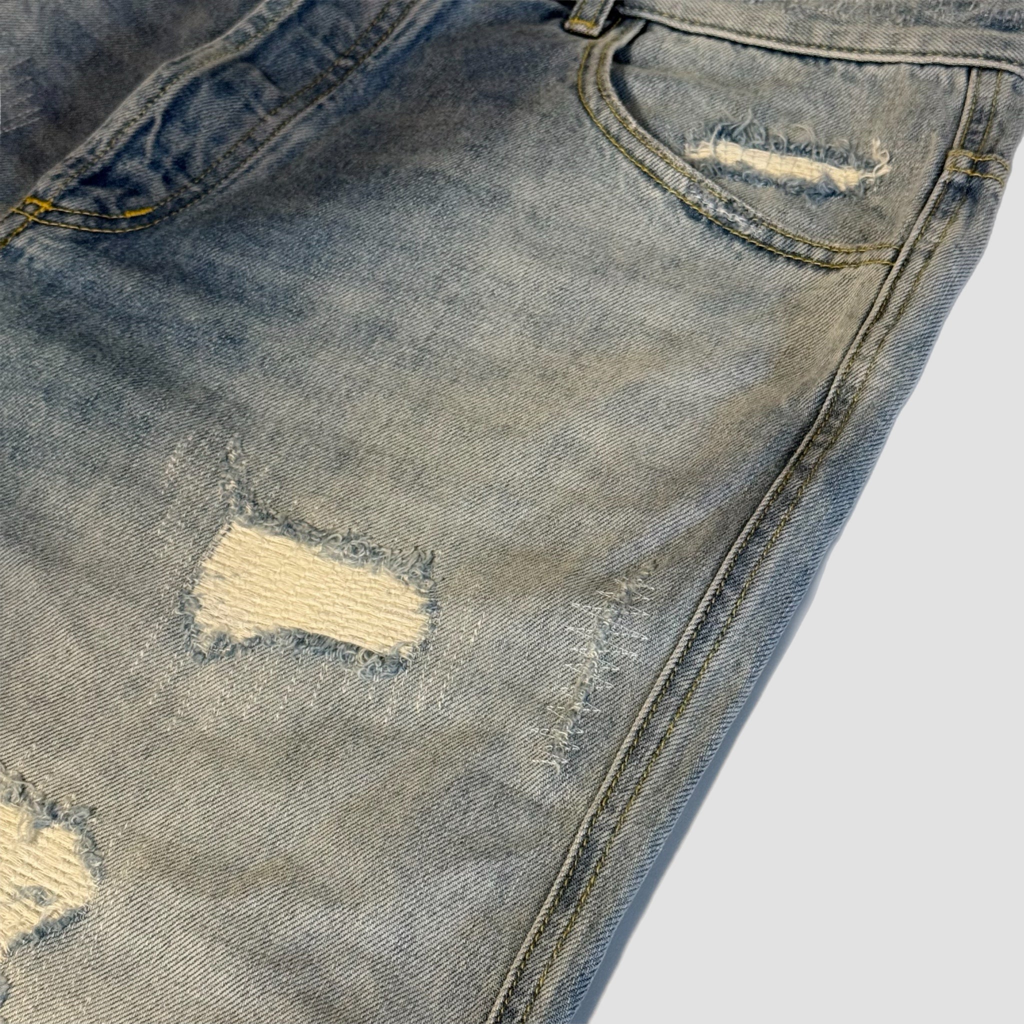 Cole Buxton Denim Shorts