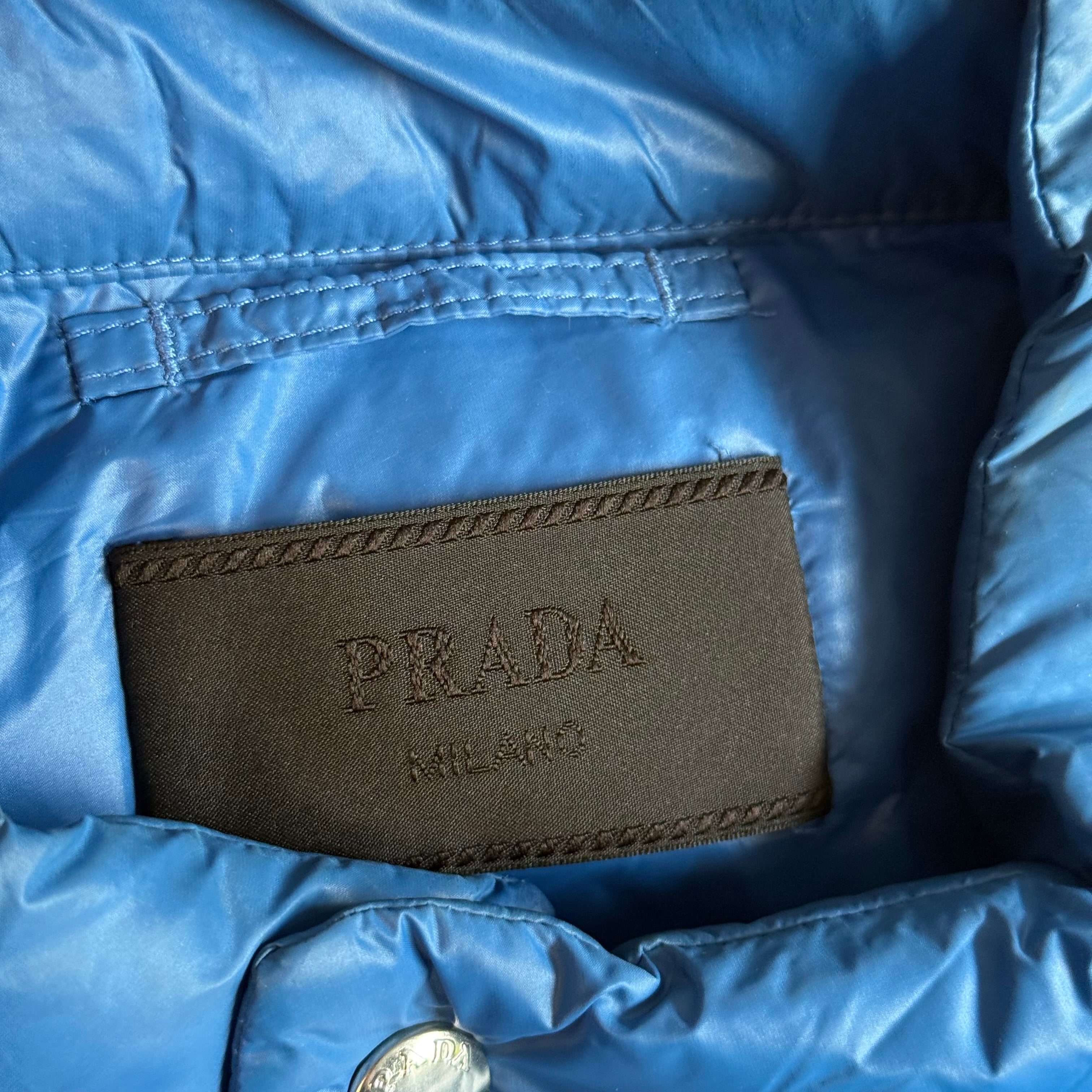 Prada Milano Gilet Baby Blue