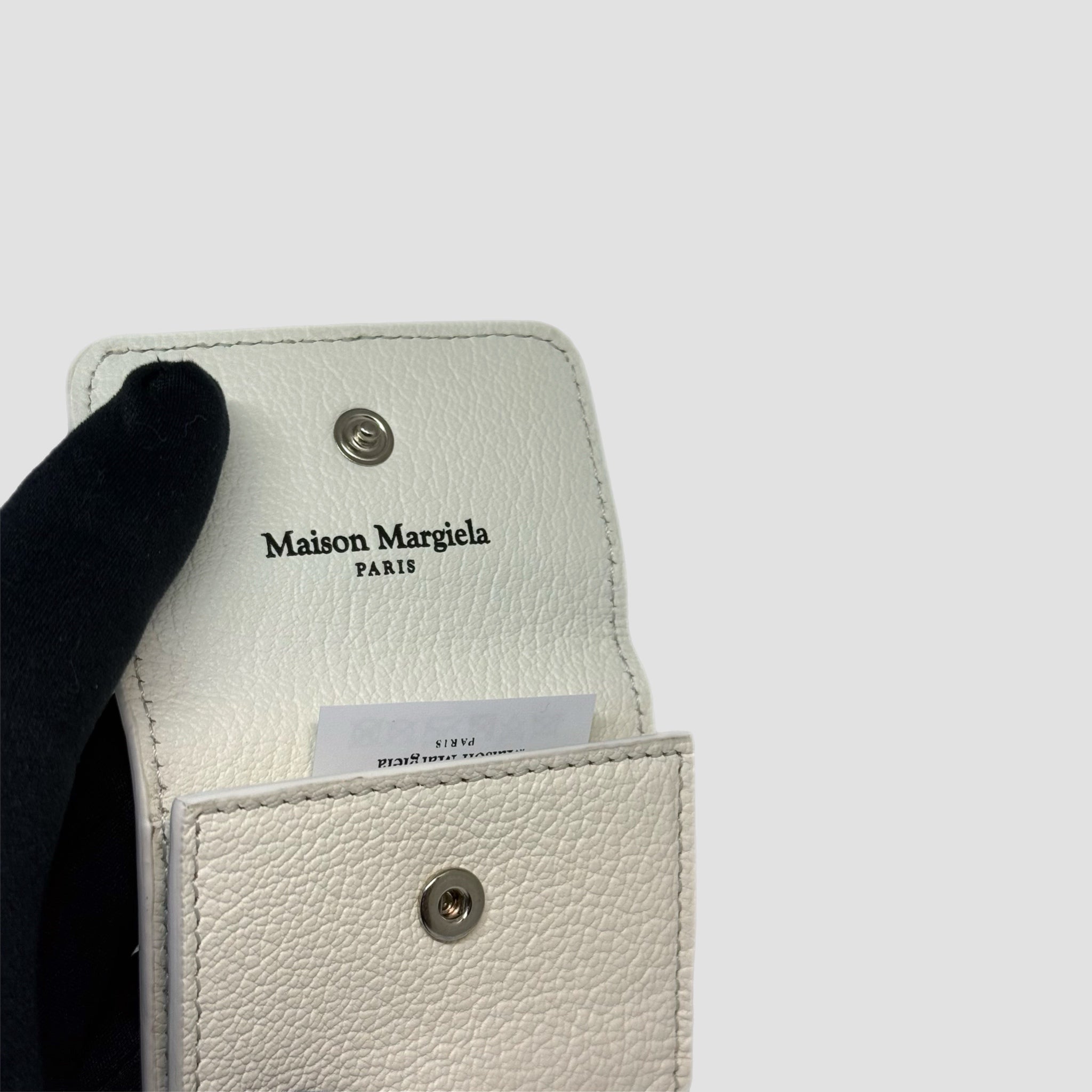 Maison Margiela Strapped Airpods Pro Case White