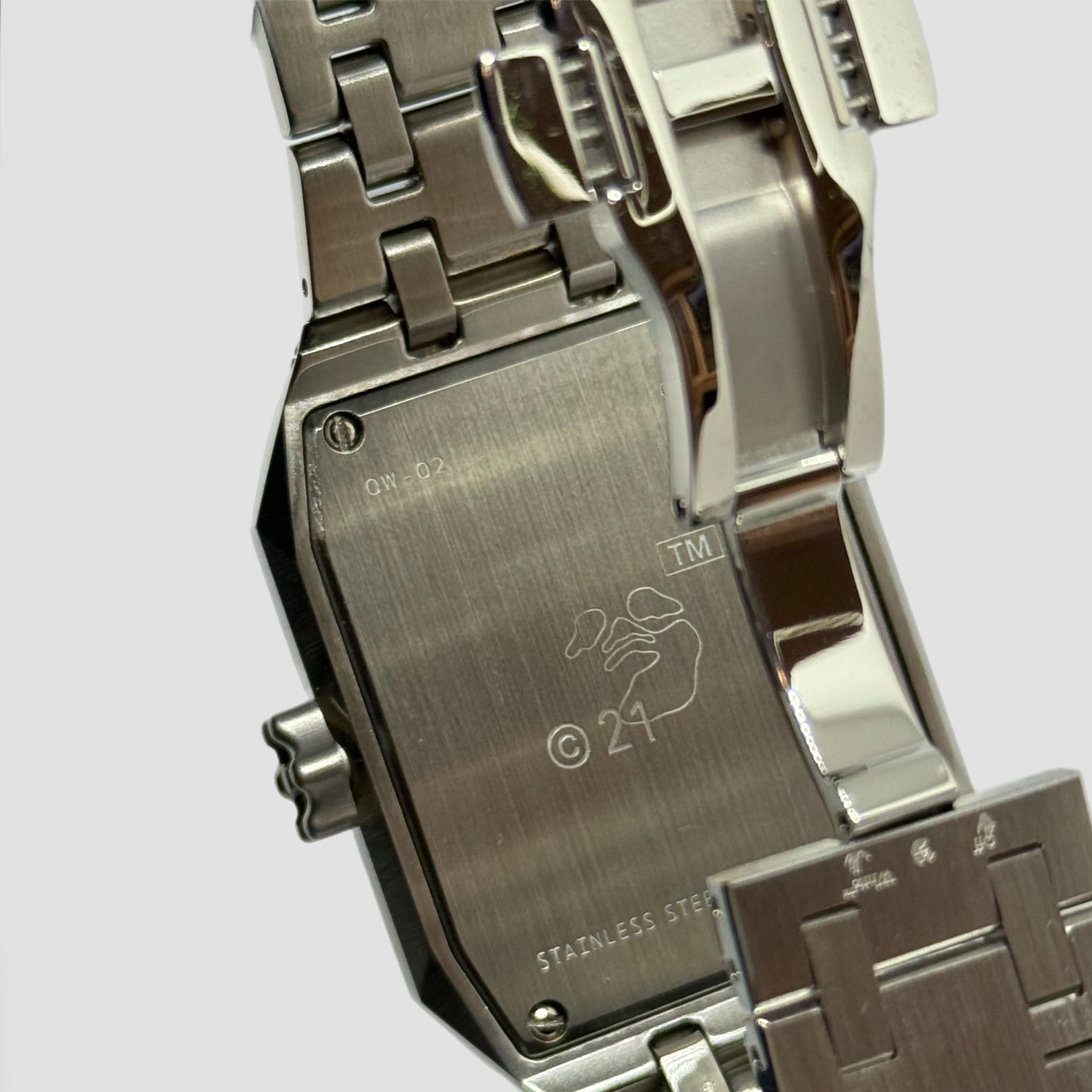 Off-White OW-02 Square Frame Quartz Watch