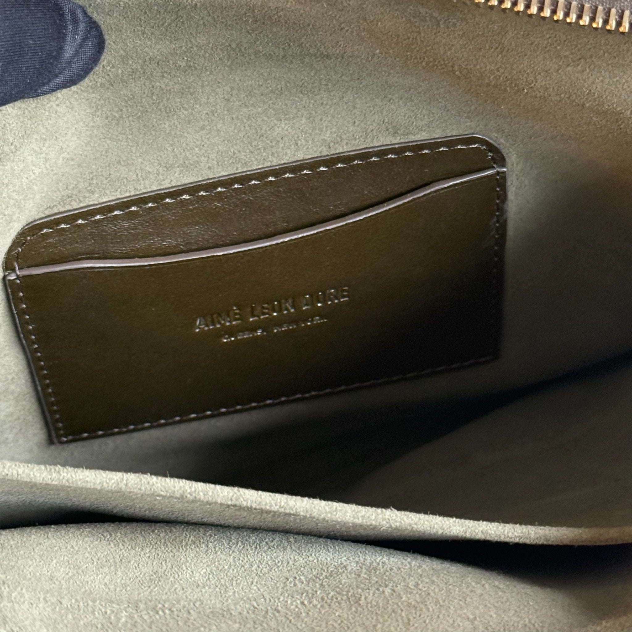 Aime Leon Dore Leather Clutch Pouch