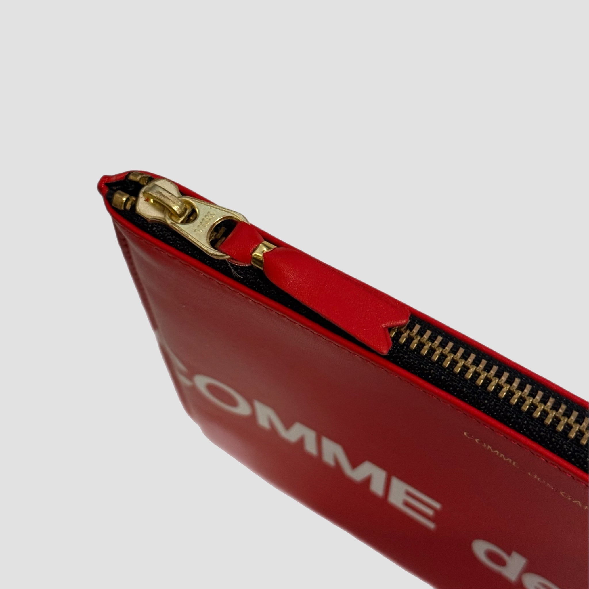 Comme Des Garcons CDG Large Leather Pouch Wallet