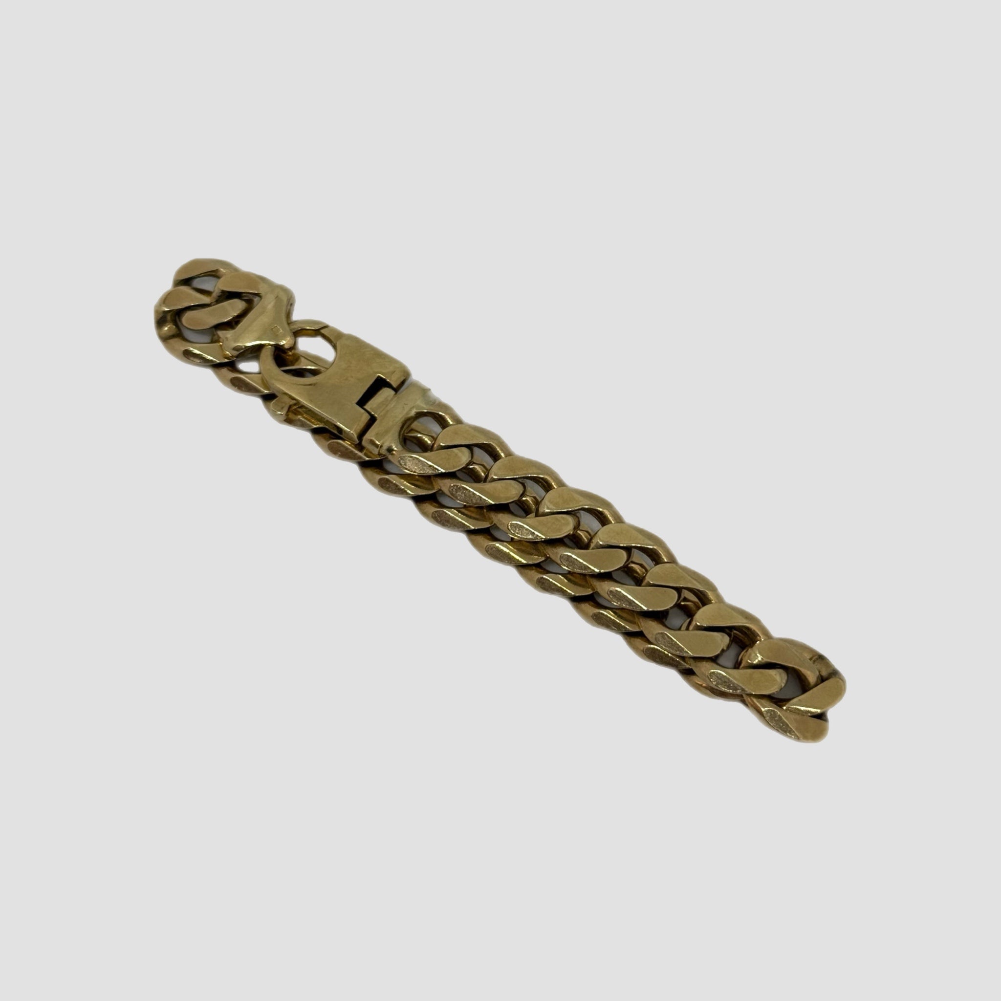 9ct Solid Chaps Curb Bracelet