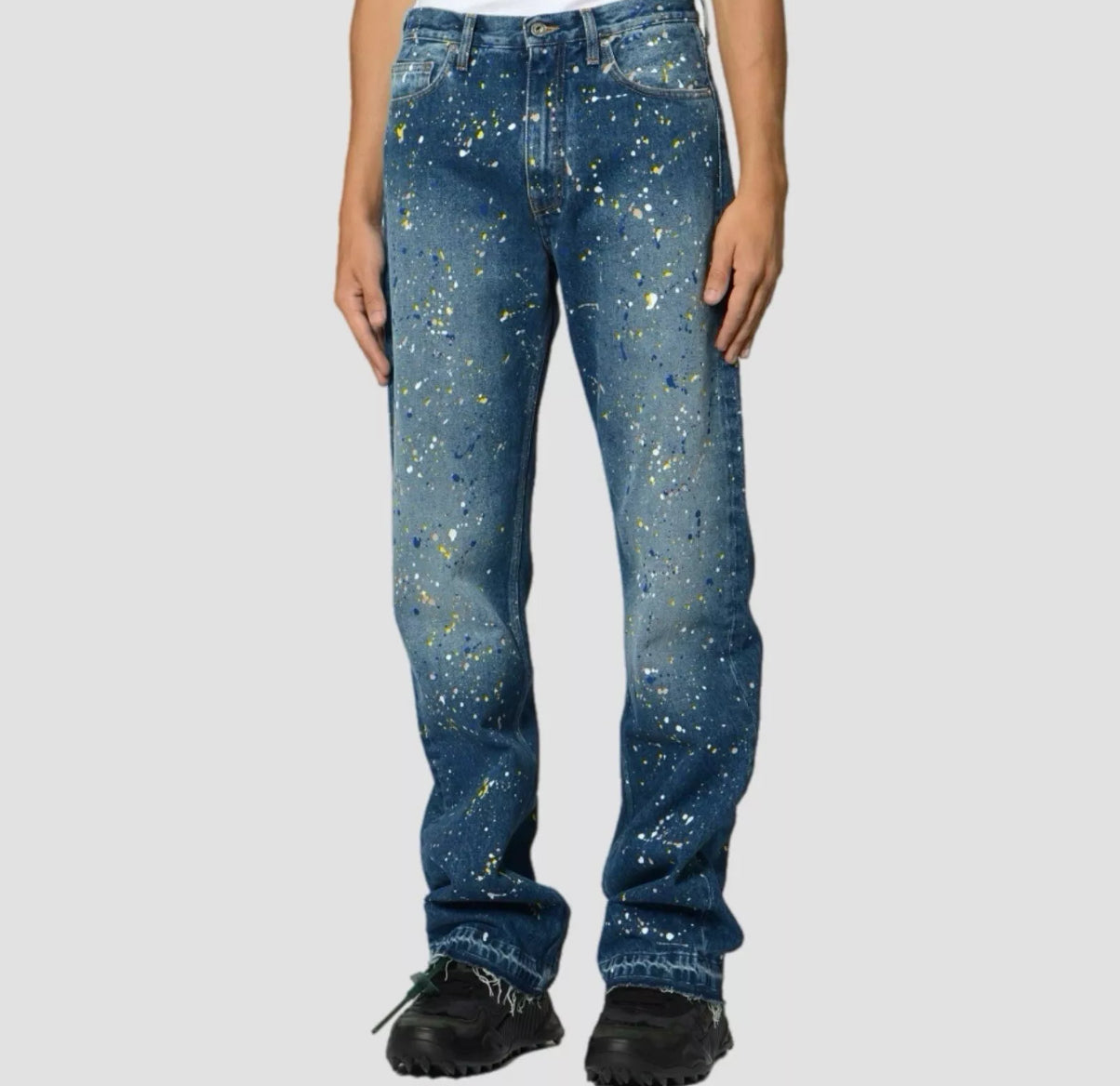 Off-White Paint Splatter Jeans