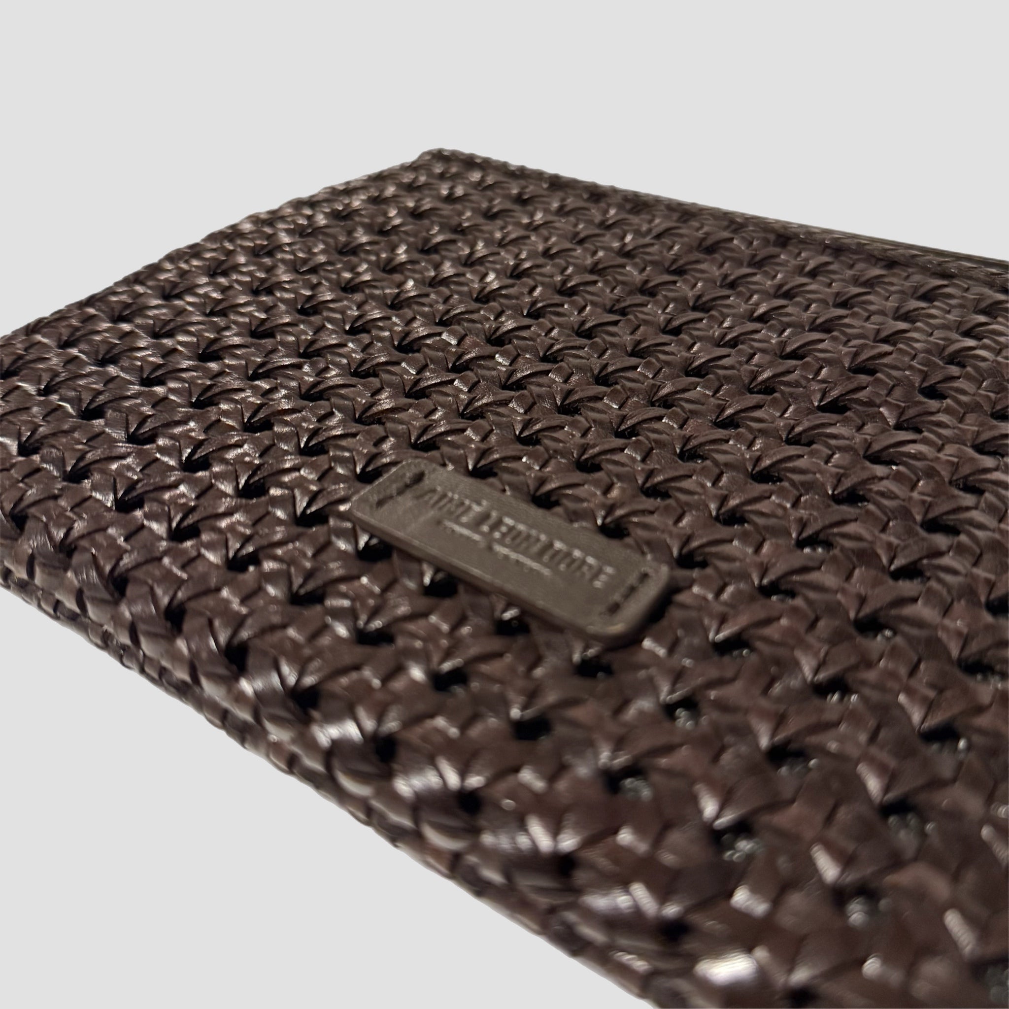 Aime Leon Dore Woven Leather Pouch