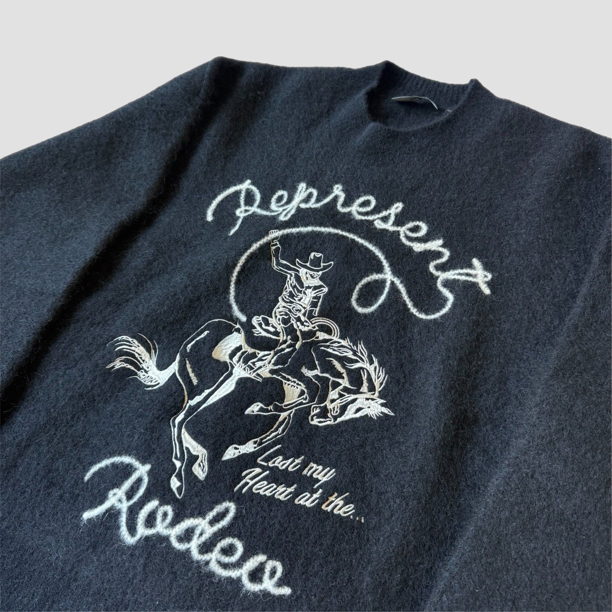Represent Rodeo Wool Knit Sweatshirt