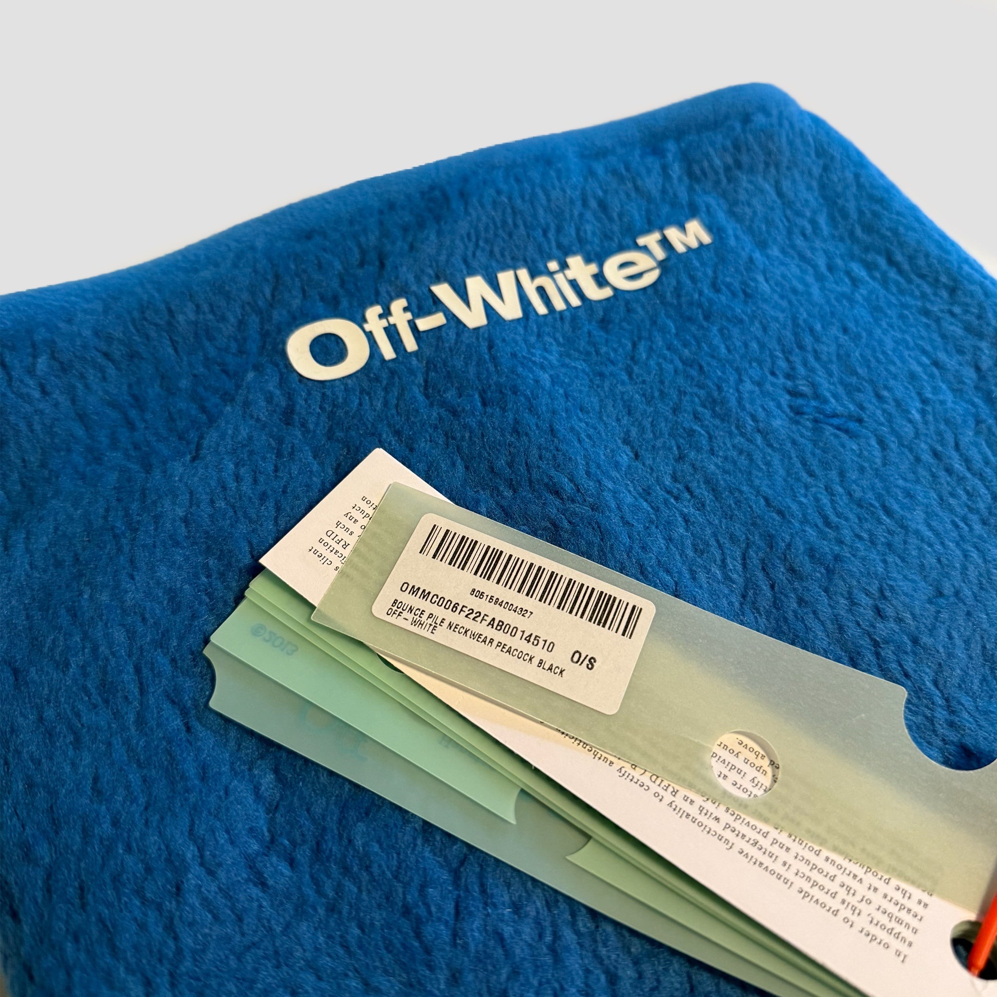 Off-White Bounce Pile Neckwarmer