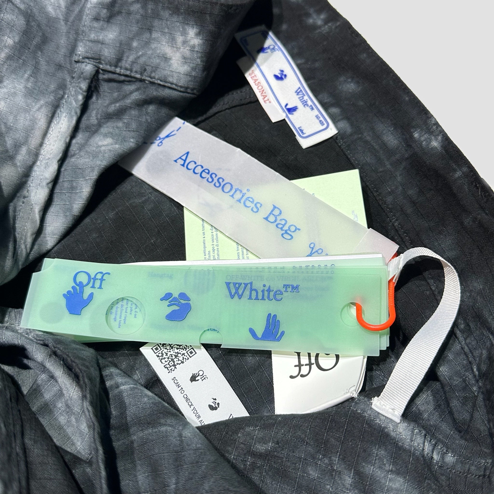 Off-White Bounce Tie Dye Ripstop Cargo Pants