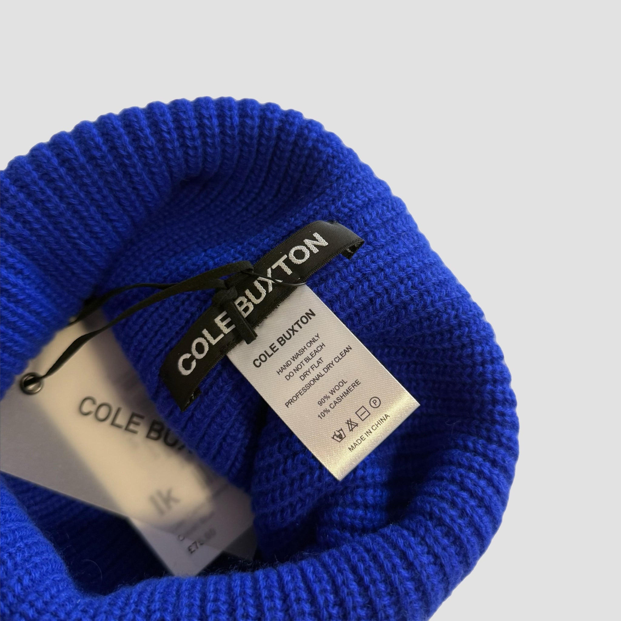 Cole Buxton Wool/Cashmere Beanie