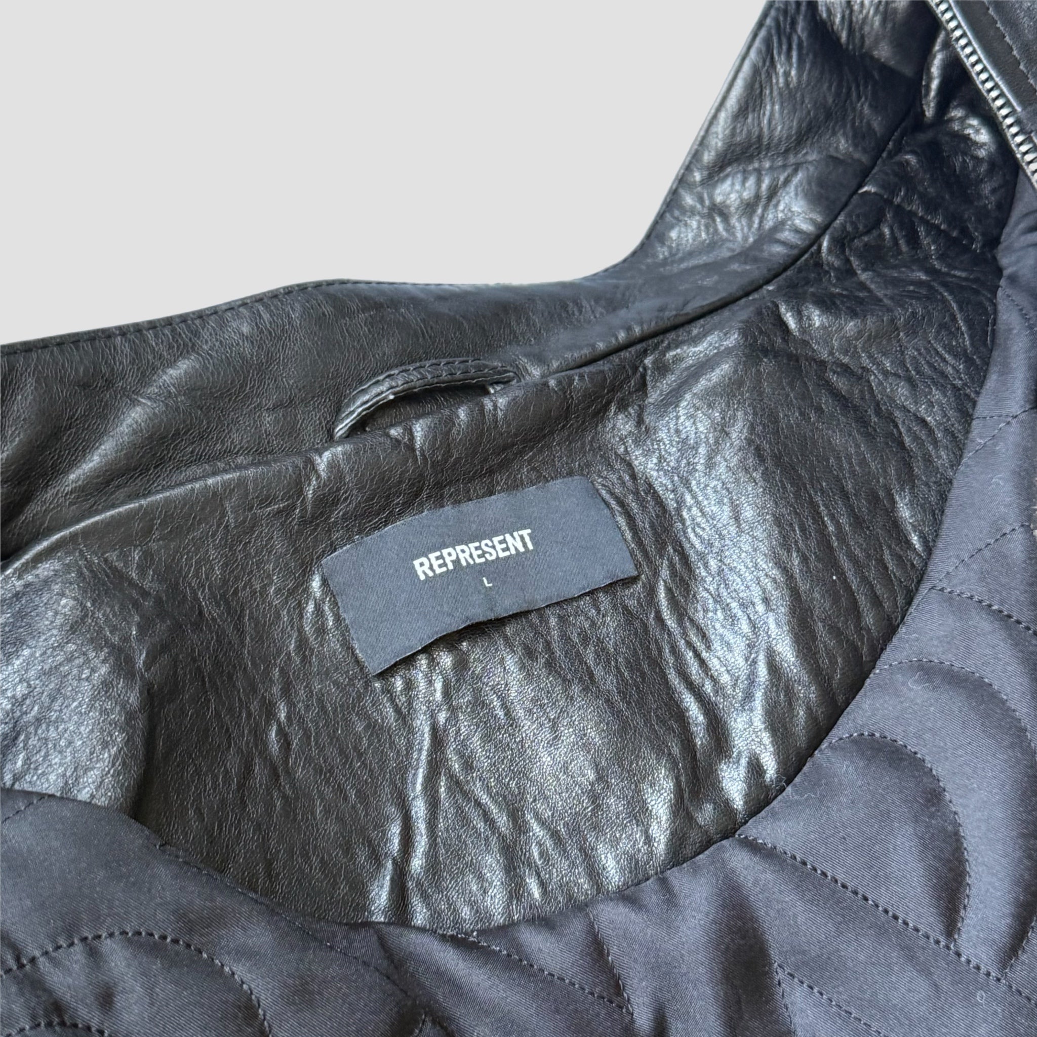 Represent X Horizons Exclusive Collaboration Leather Jacket