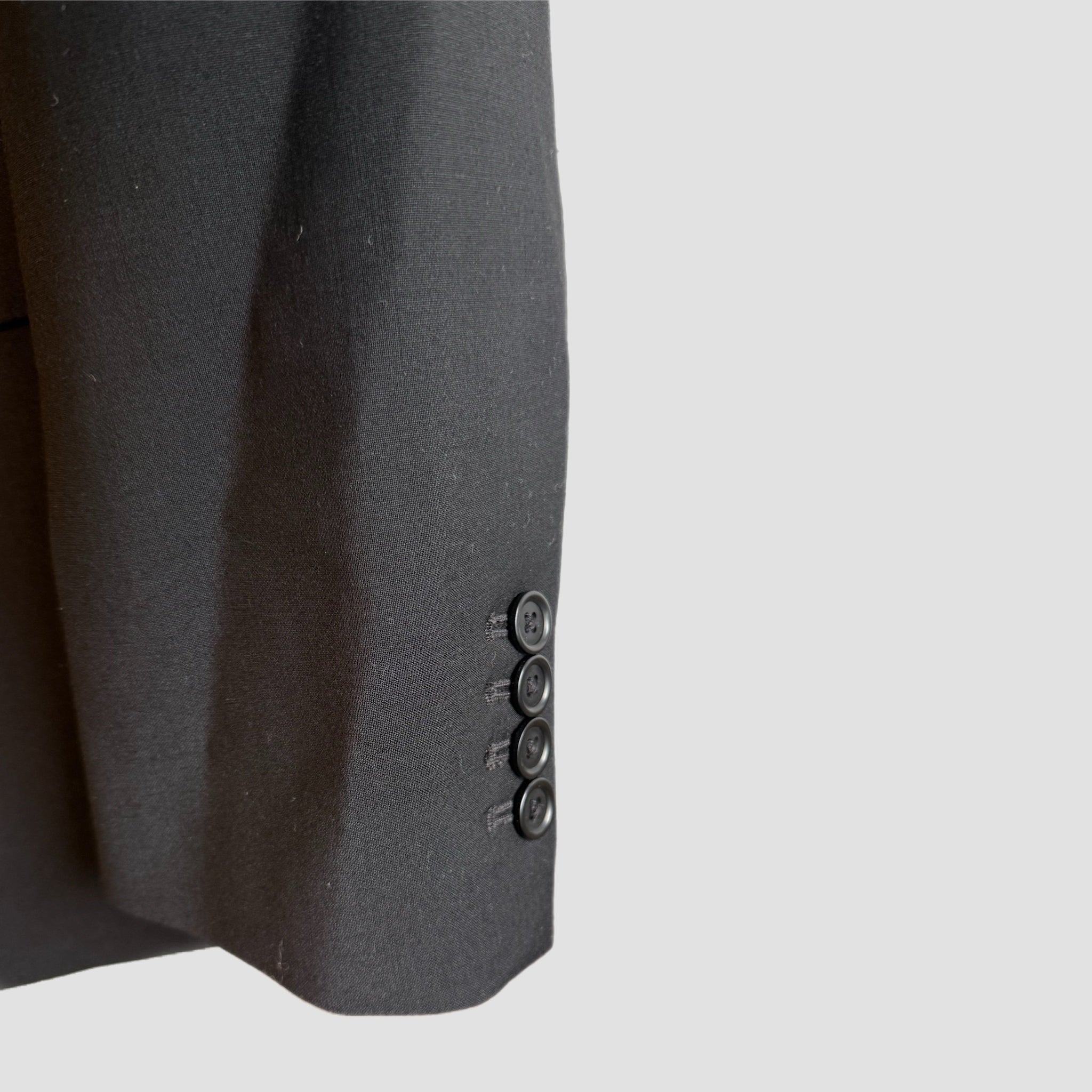 D&G Black Slim Fit Three Piece Suit