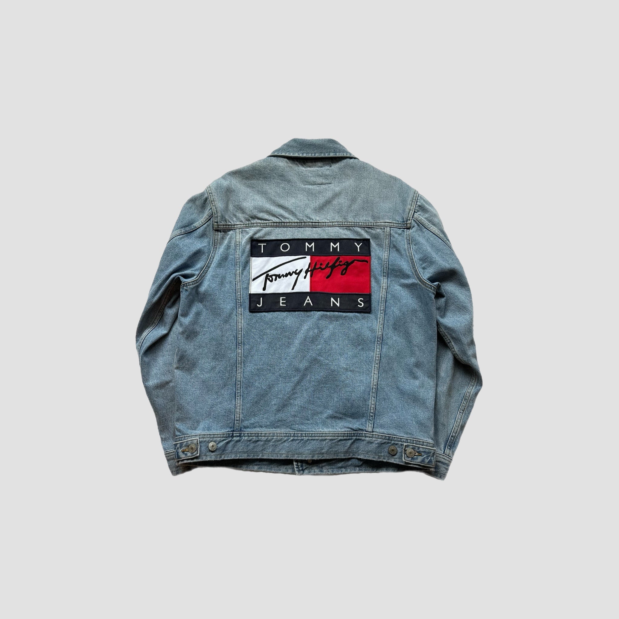 Tommy Jeans Flag Logo Denim Jacket