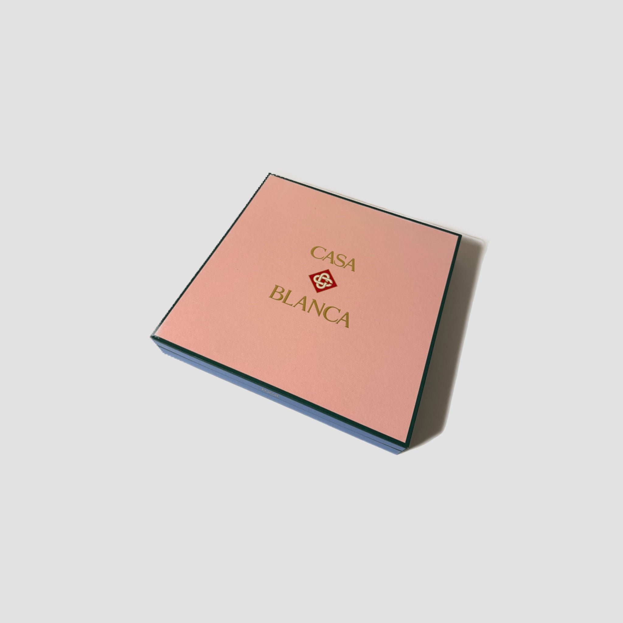 Casablanca Silk Twill Palm Springs Scarf Blue