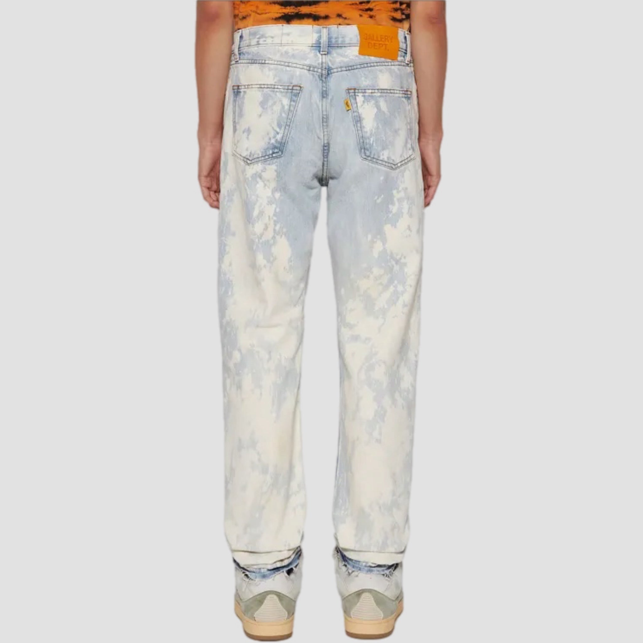 Gallery Dept Bleached Straight Leg Jeans