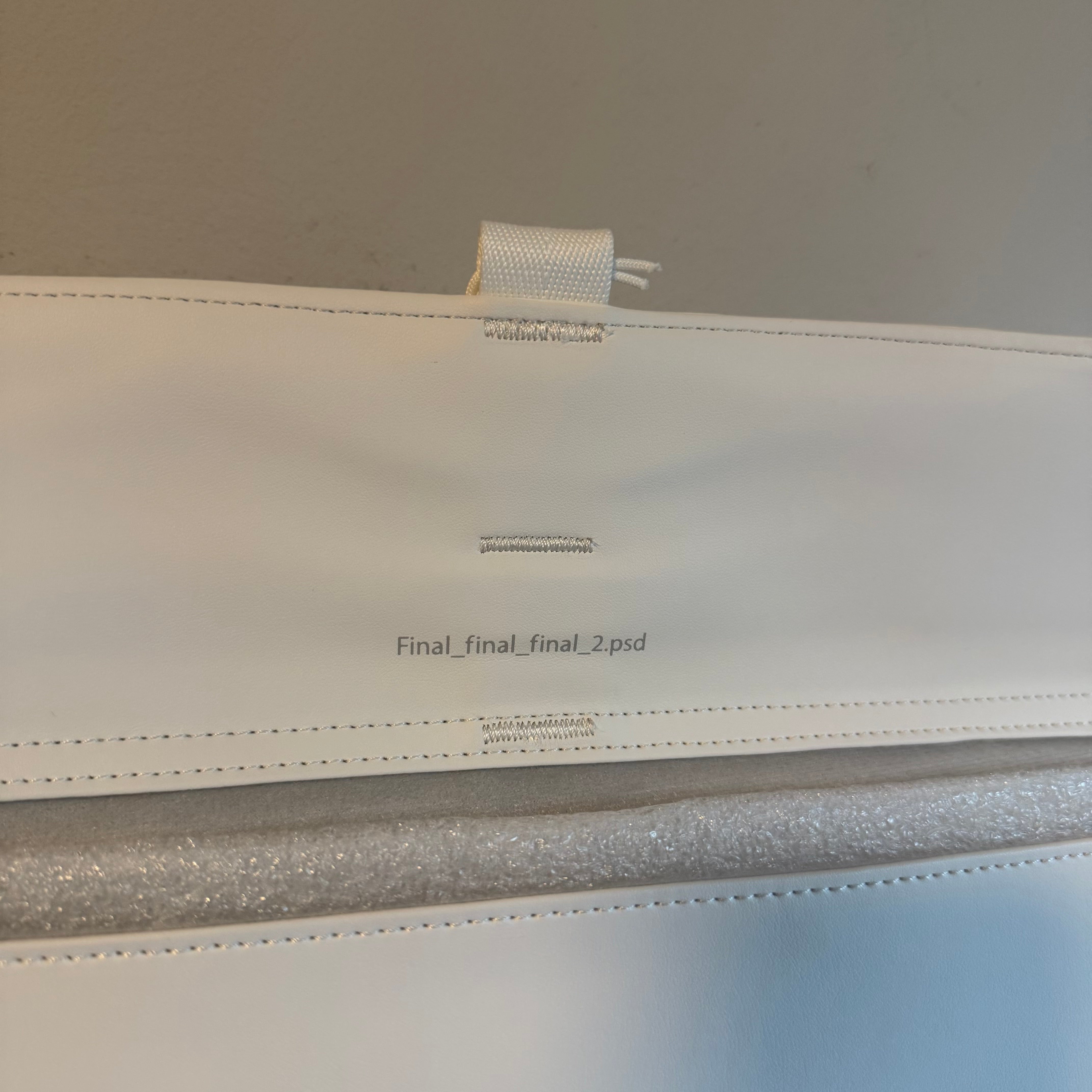 DB Laptop Sleeve White