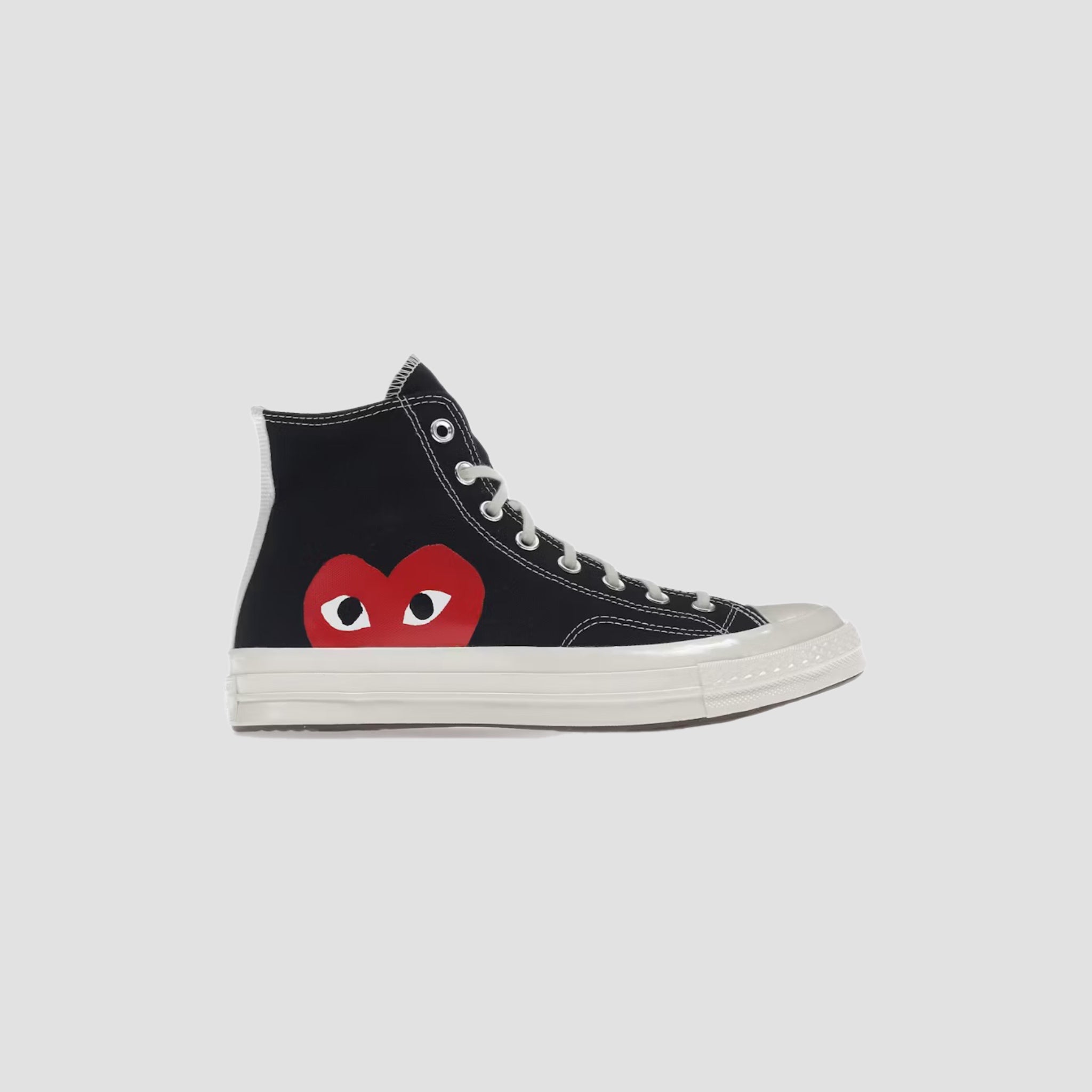Converse Chuck Taylor Hi x CDG Comme des Garcons Black Sneakers