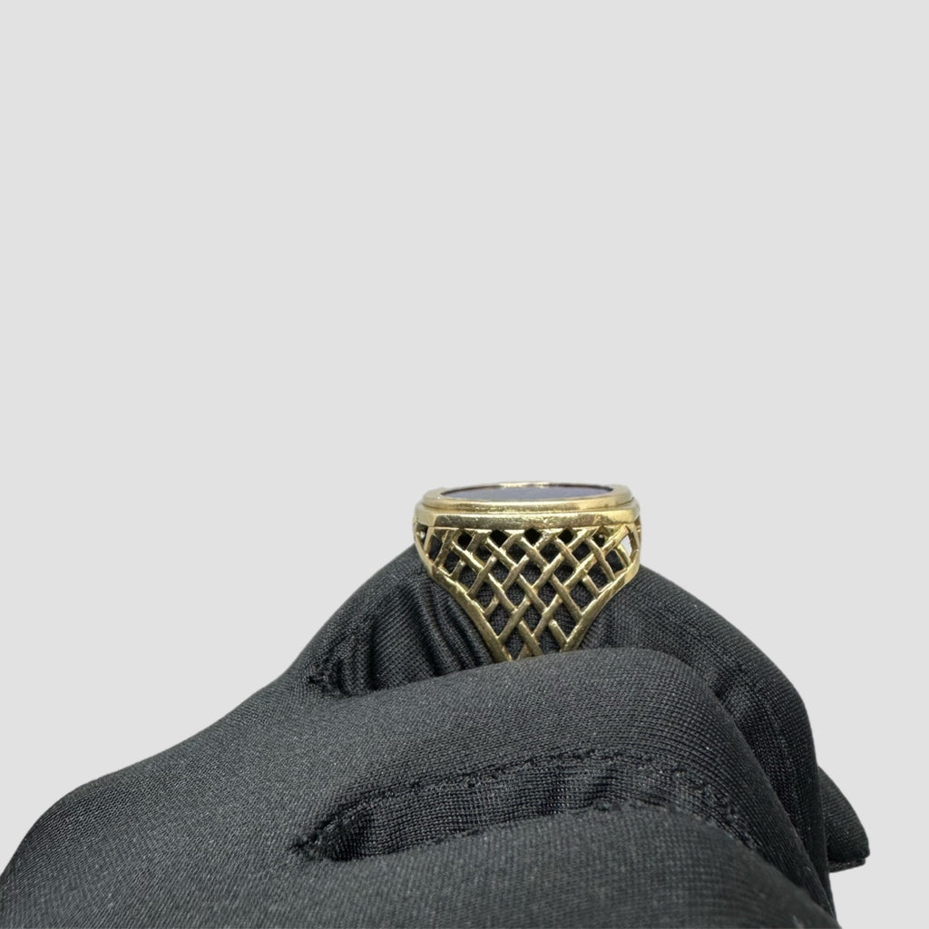 9ct Lapis Lazuli Full Sovereign