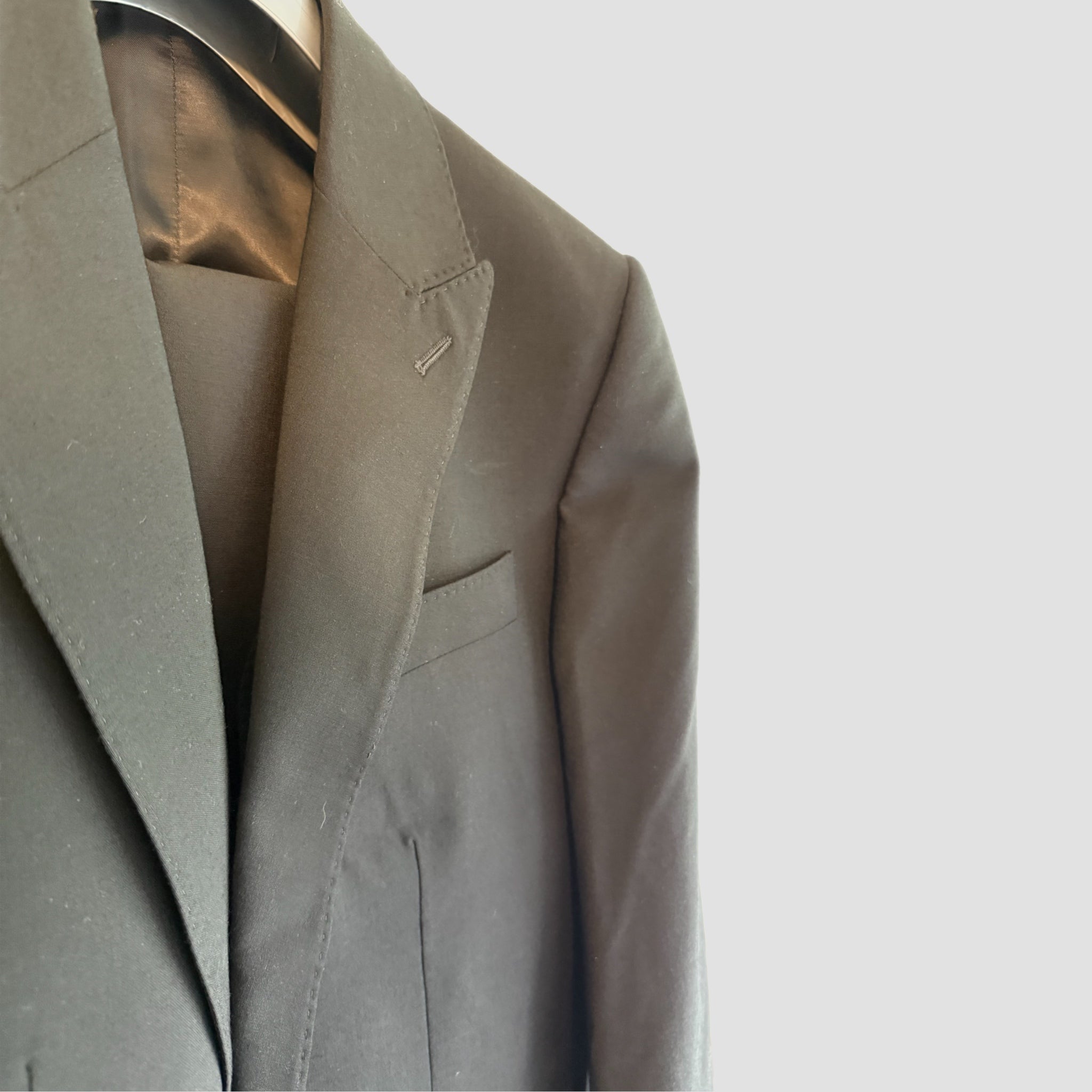 D&G Black Slim Fit Three Piece Suit