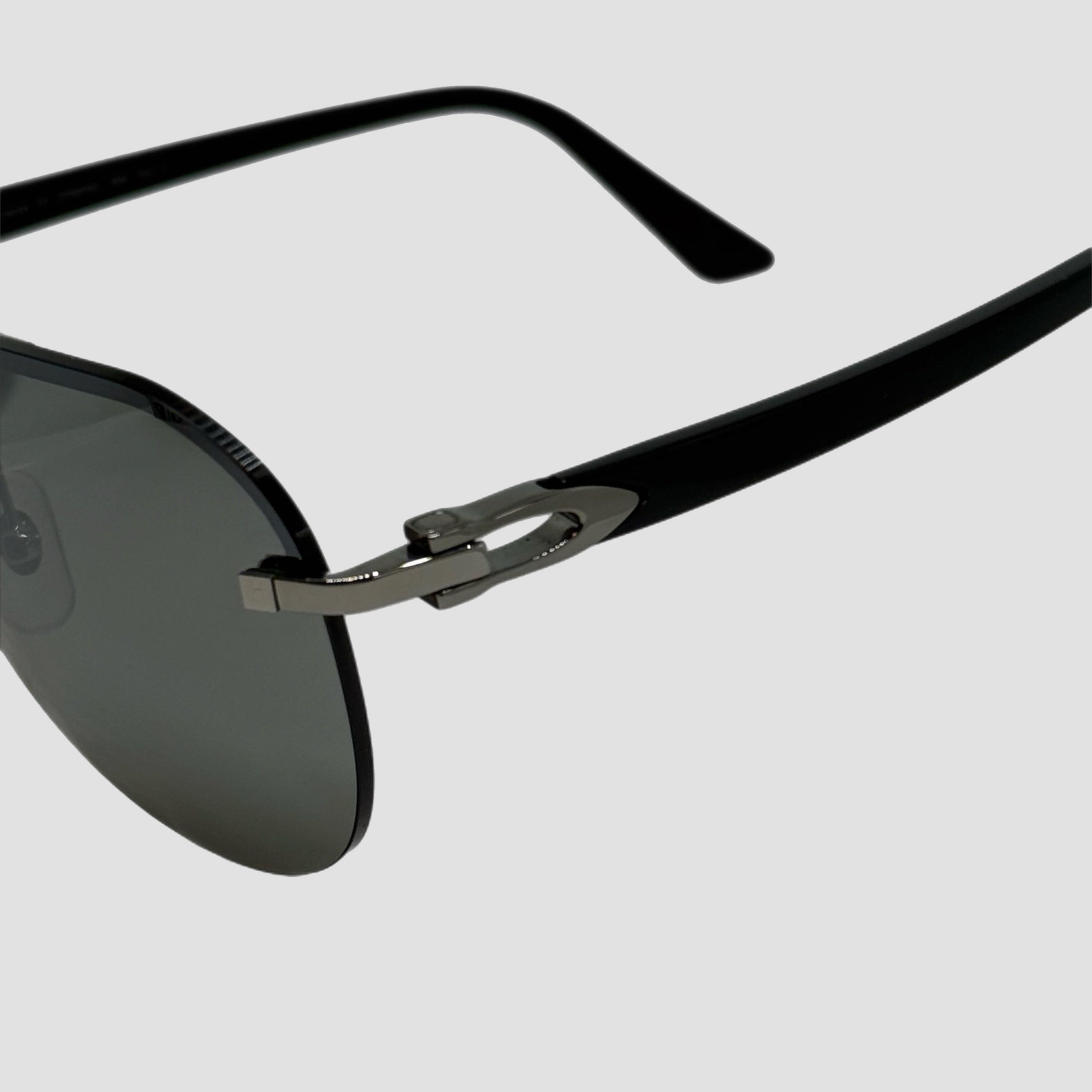 Mens Cartier Frameless Aviator Sunglasses