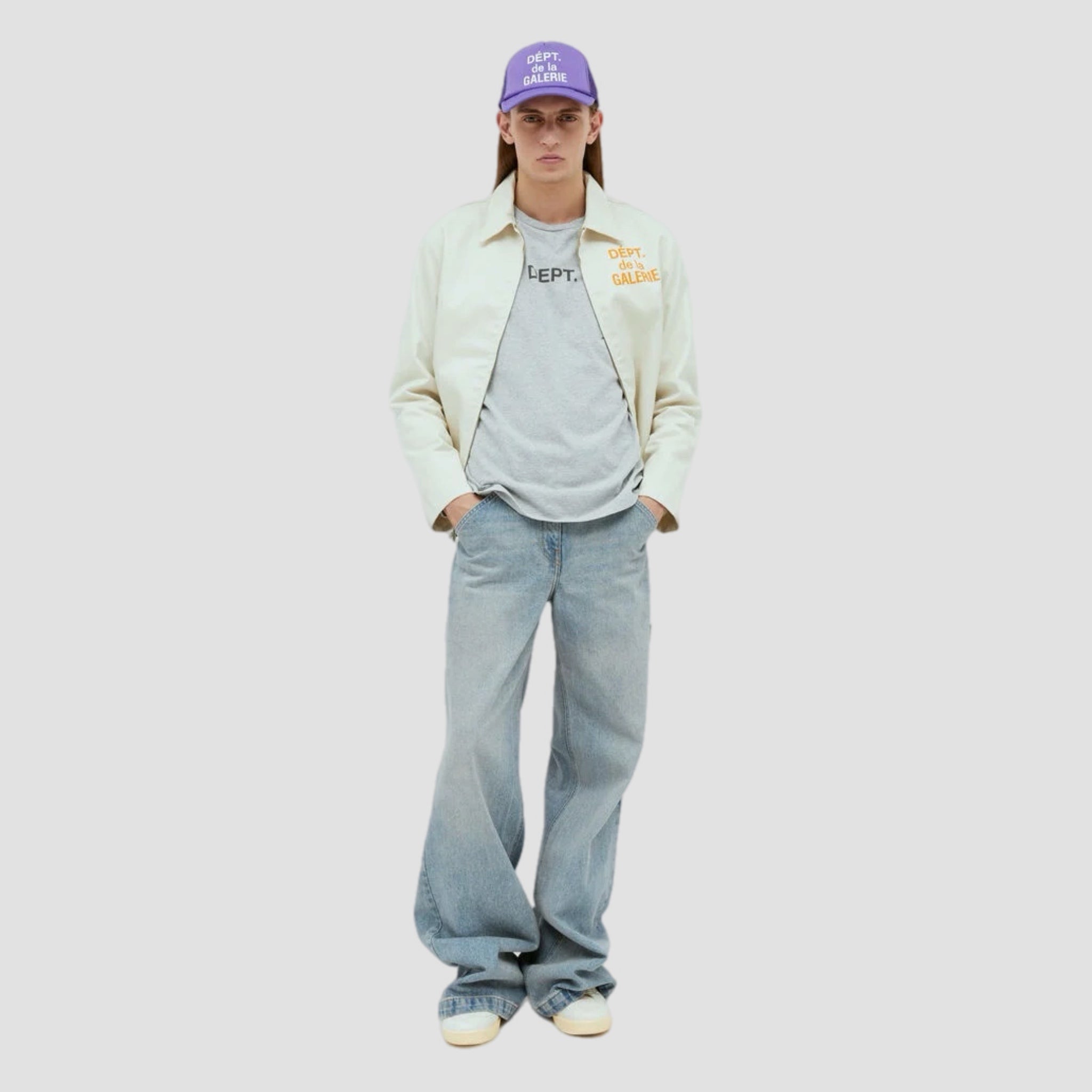 Gallery Dept. Montecito French Logo Jacket Cream