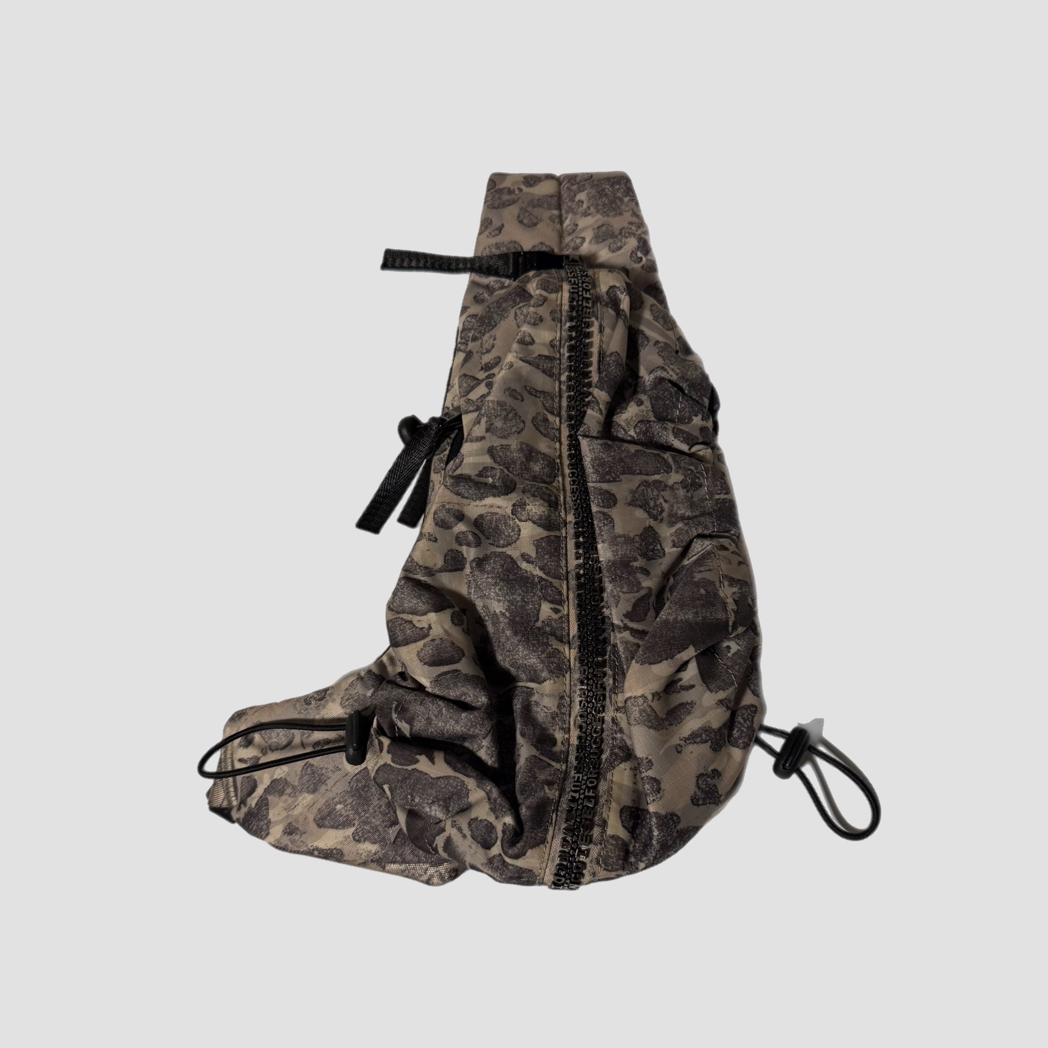 Diesel Zip-D Sling Backpack Incense Grey