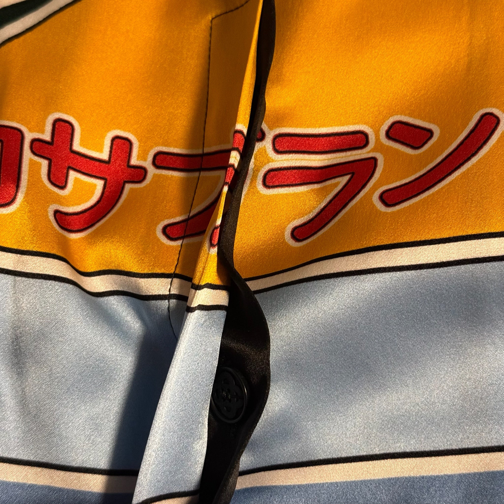 Casablanca Graphic Mountain Silk Shirt