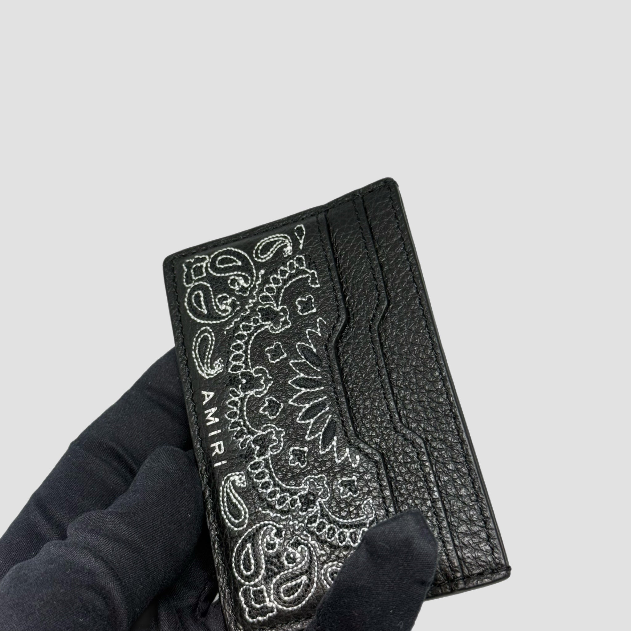 Amiri Bandana Card Holder Wallet