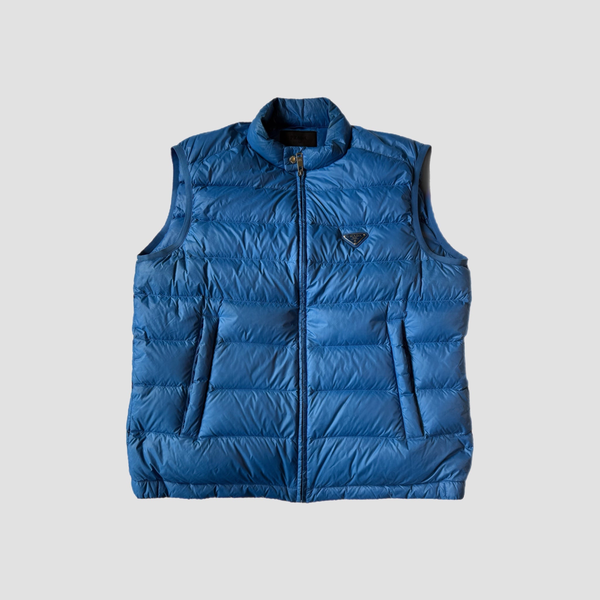 Prada Milano Gilet Baby Blue